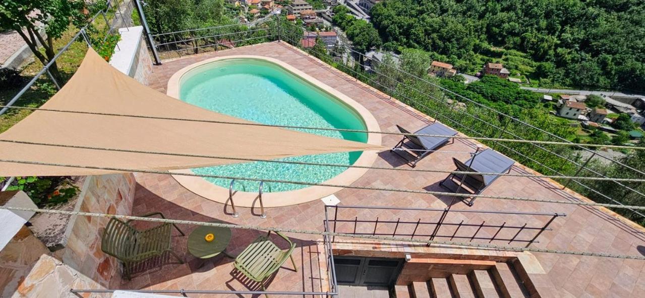 Belvedere, House With Pool- Recco, Liguria