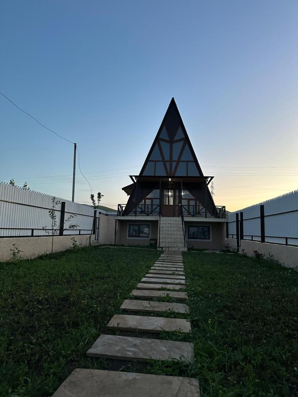 A frame house