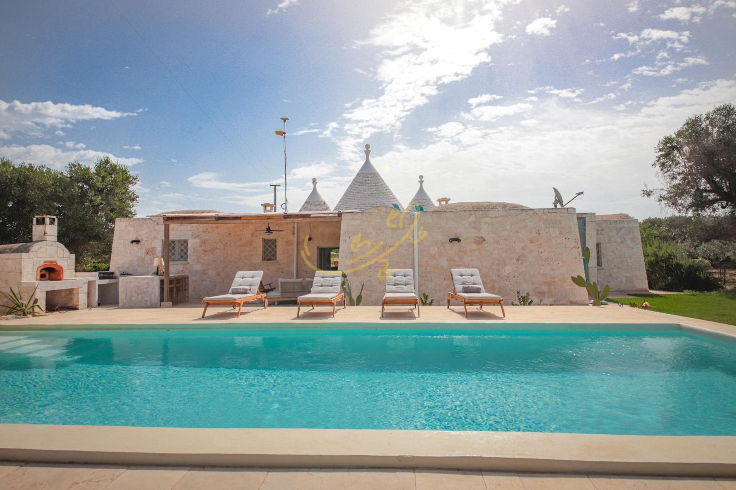 TD Trullo Titiro w Wine Cellar Vineyard Pool photo 2