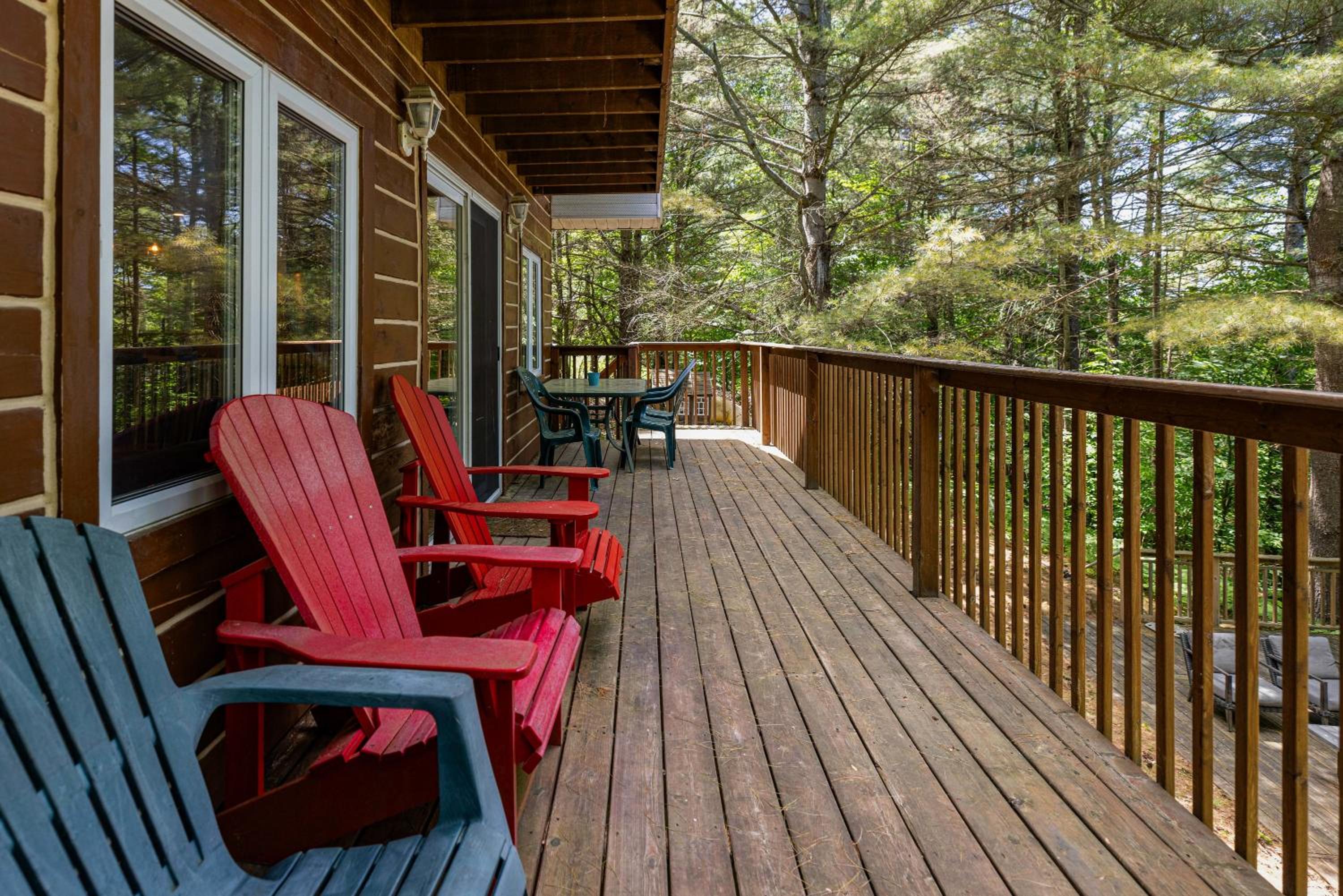 Secluded and beautiful wooded waterfront retreat
