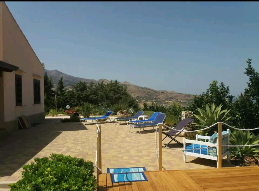 Villasara Scopello relax con 4 camere piscina&SPA view 5