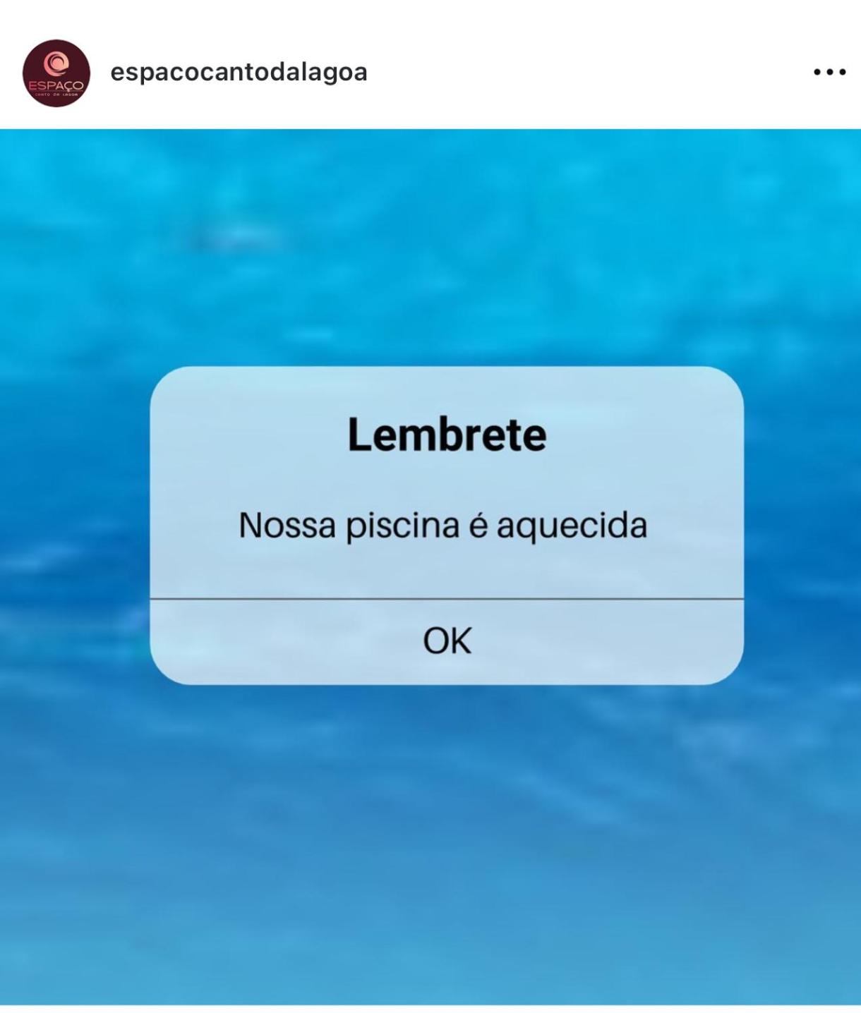 Espaço canto da lagoa