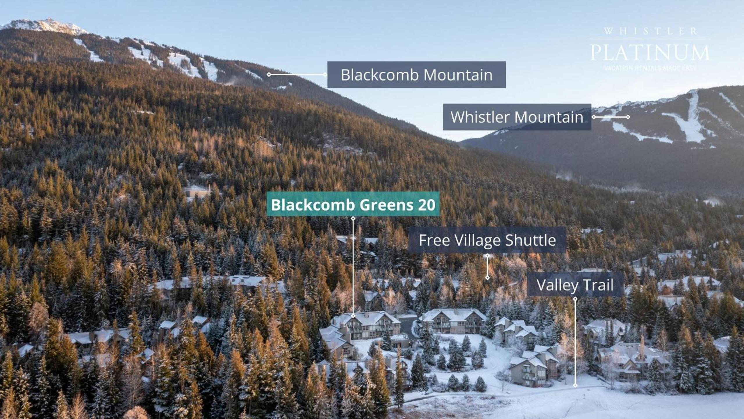 Blackcomb Greens 20 | Stylish Townhome with Parking, Shared Hot tub, Village Shuttle, Views