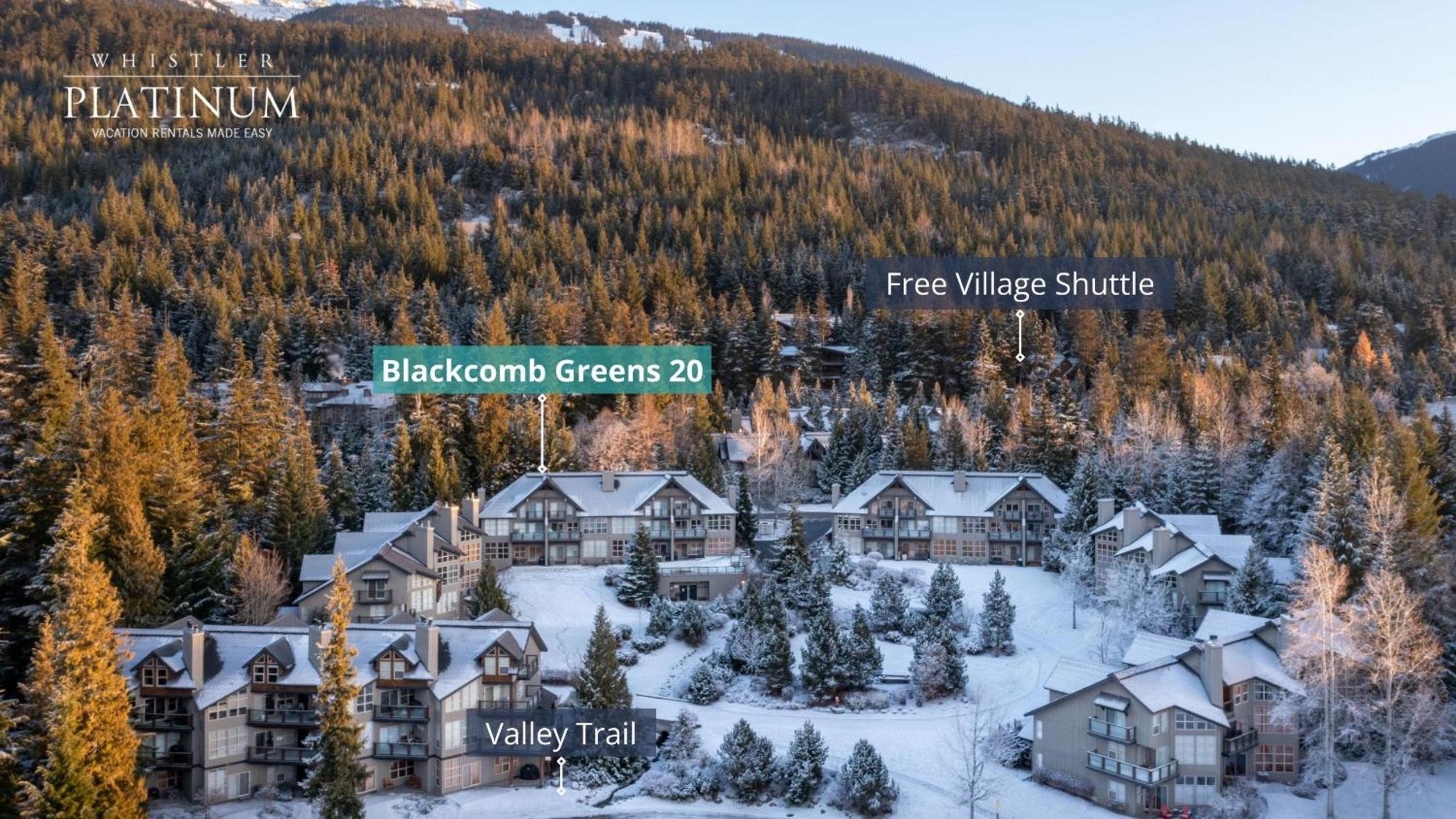 Blackcomb Greens 20 | Stylish Townhome with Parking, Shared Hot tub, Village Shuttle, Views
