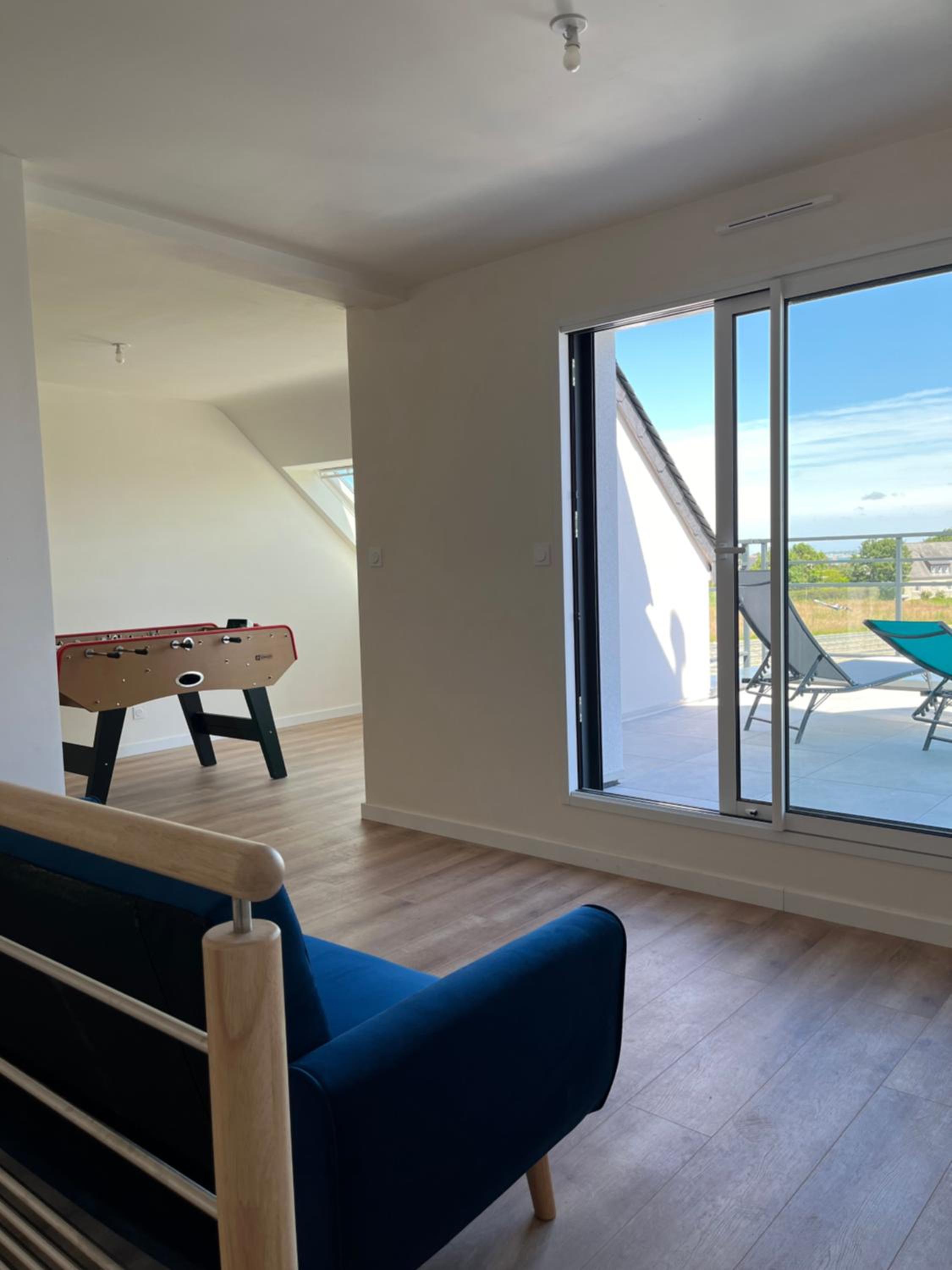 Villa l'estran récente vue mer Plounéour-Brignogan-plages