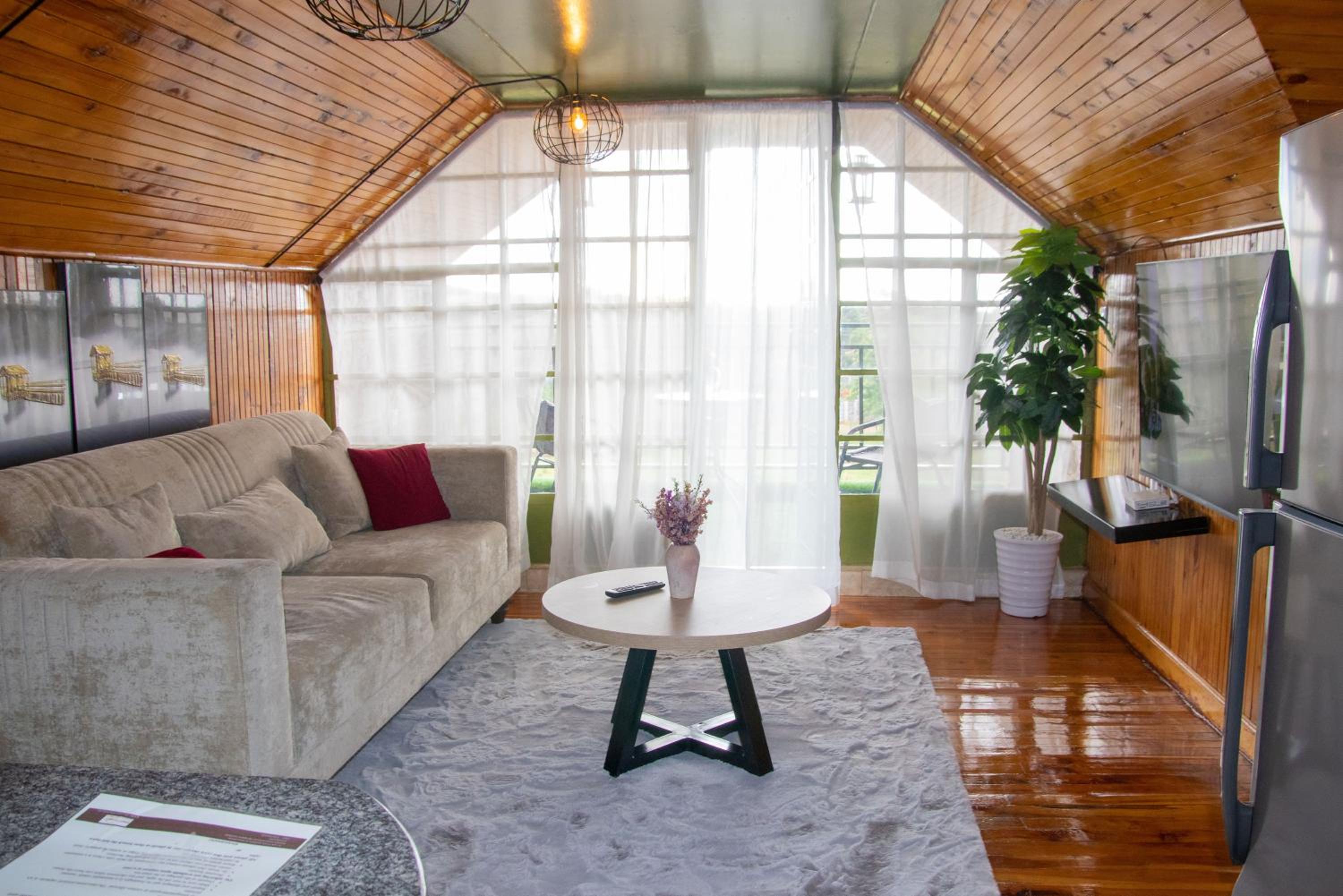 Attic Wooden Penthouse view 2