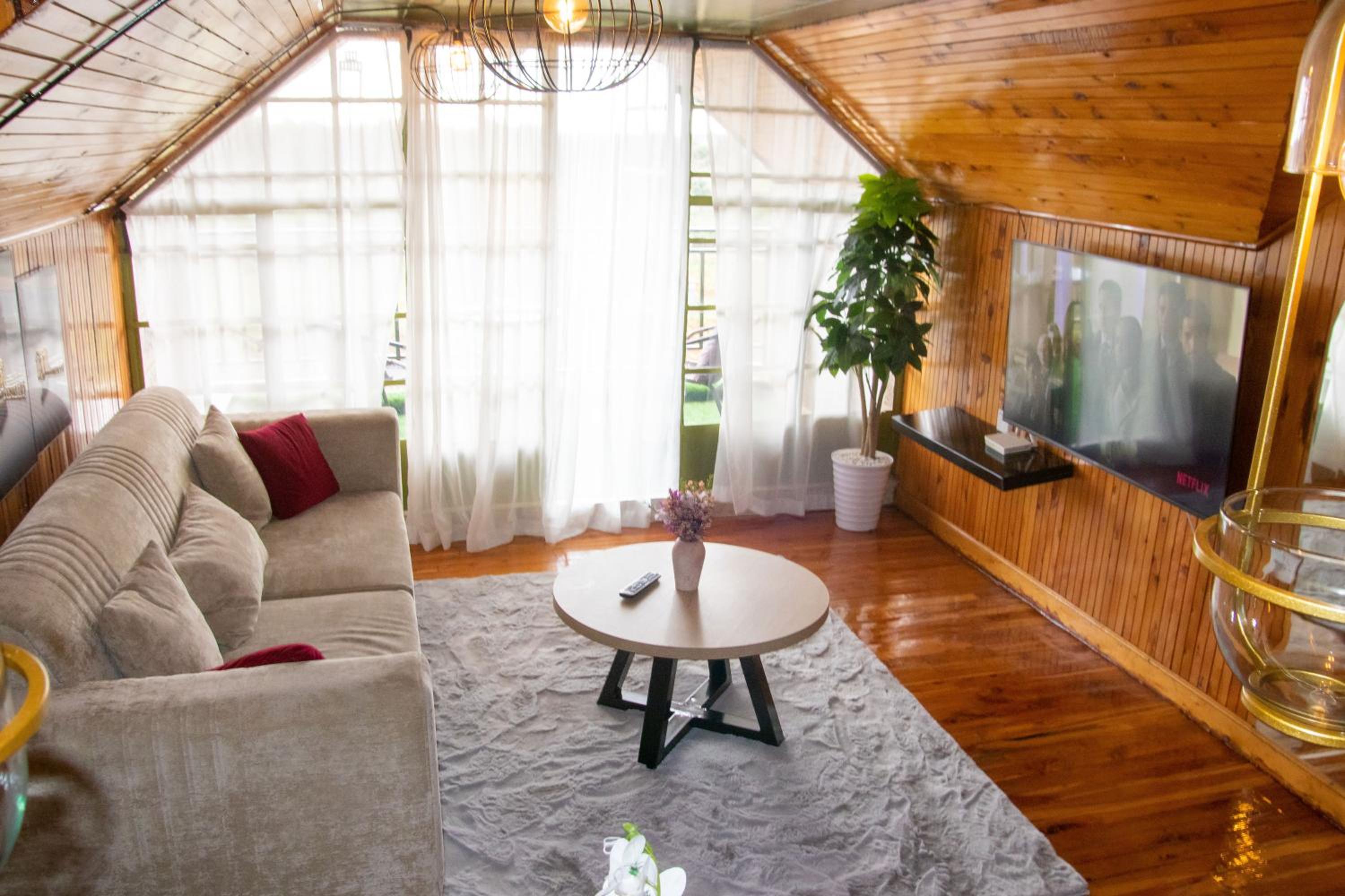 Attic Wooden Penthouse view 3