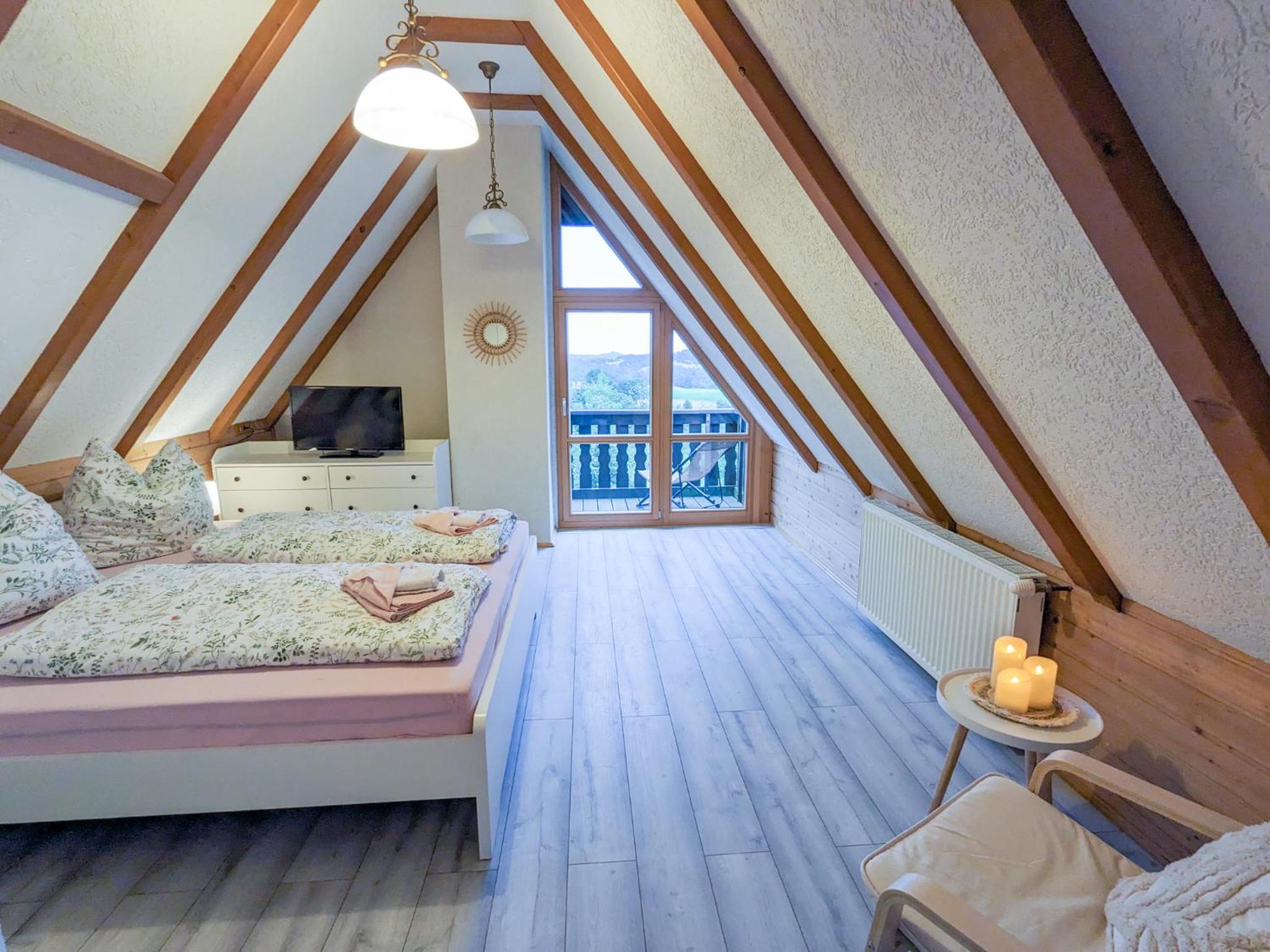 B8 Urlaubsmagie Bergsteigerwohnung mit Balkon mit Aussicht aufs Elbsandsteingebirge