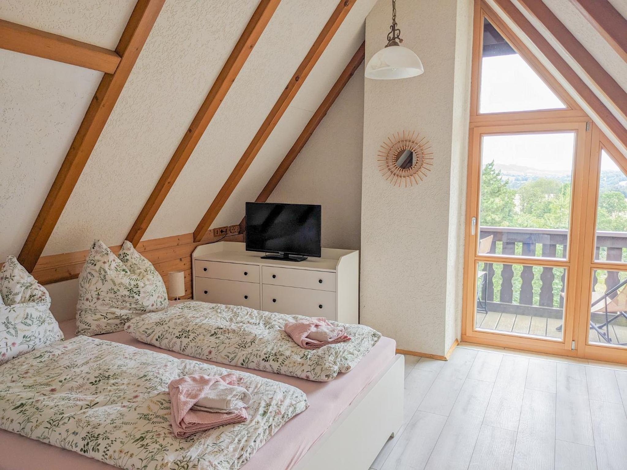 B8 Urlaubsmagie Bergsteigerwohnung mit Balkon mit Aussicht aufs Elbsandsteingebirge