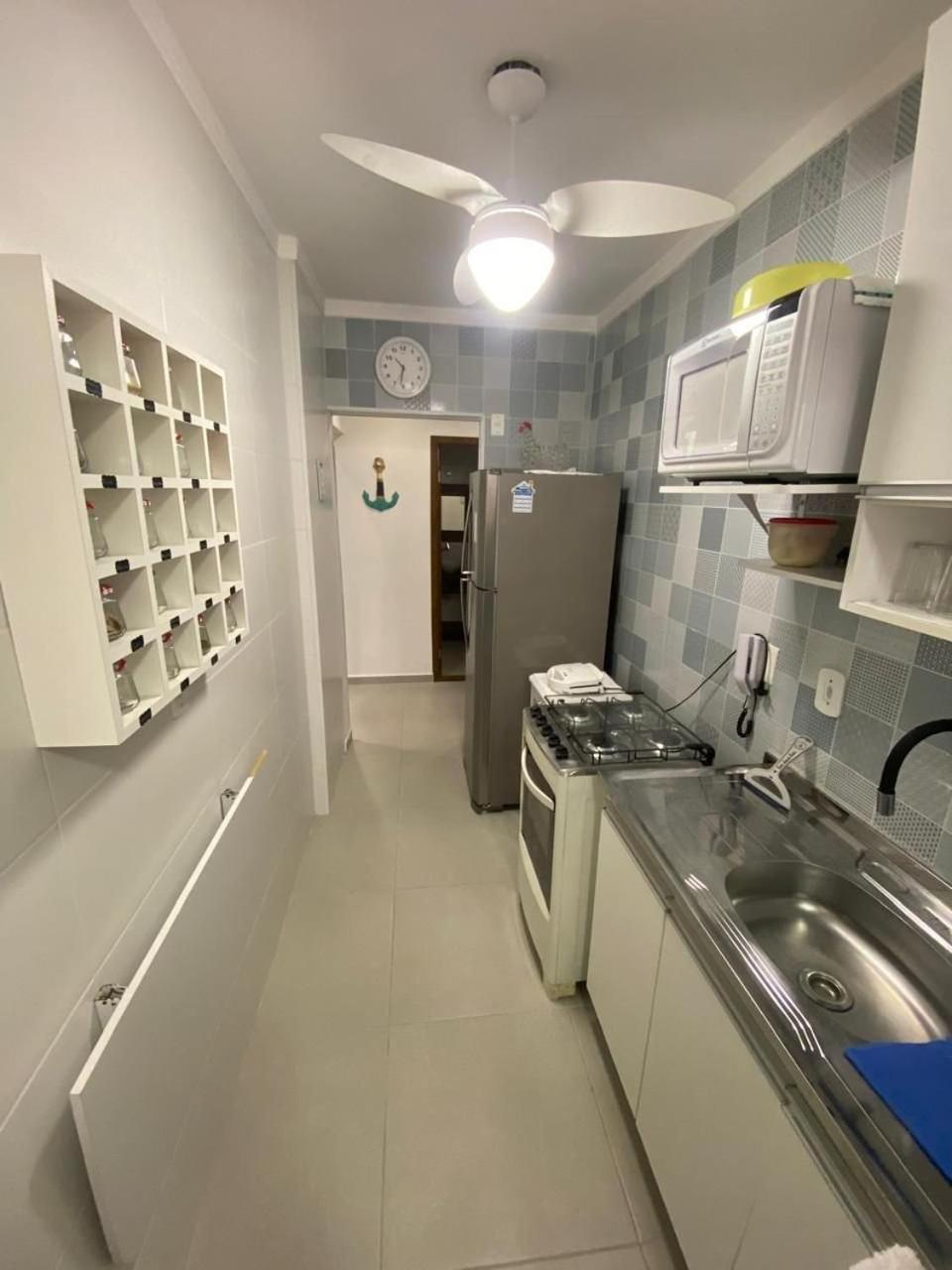 Aviação-com Ar -1 Dorm- 6 Hospedes -Garagem -Wi Fi- 50 metros da Praia