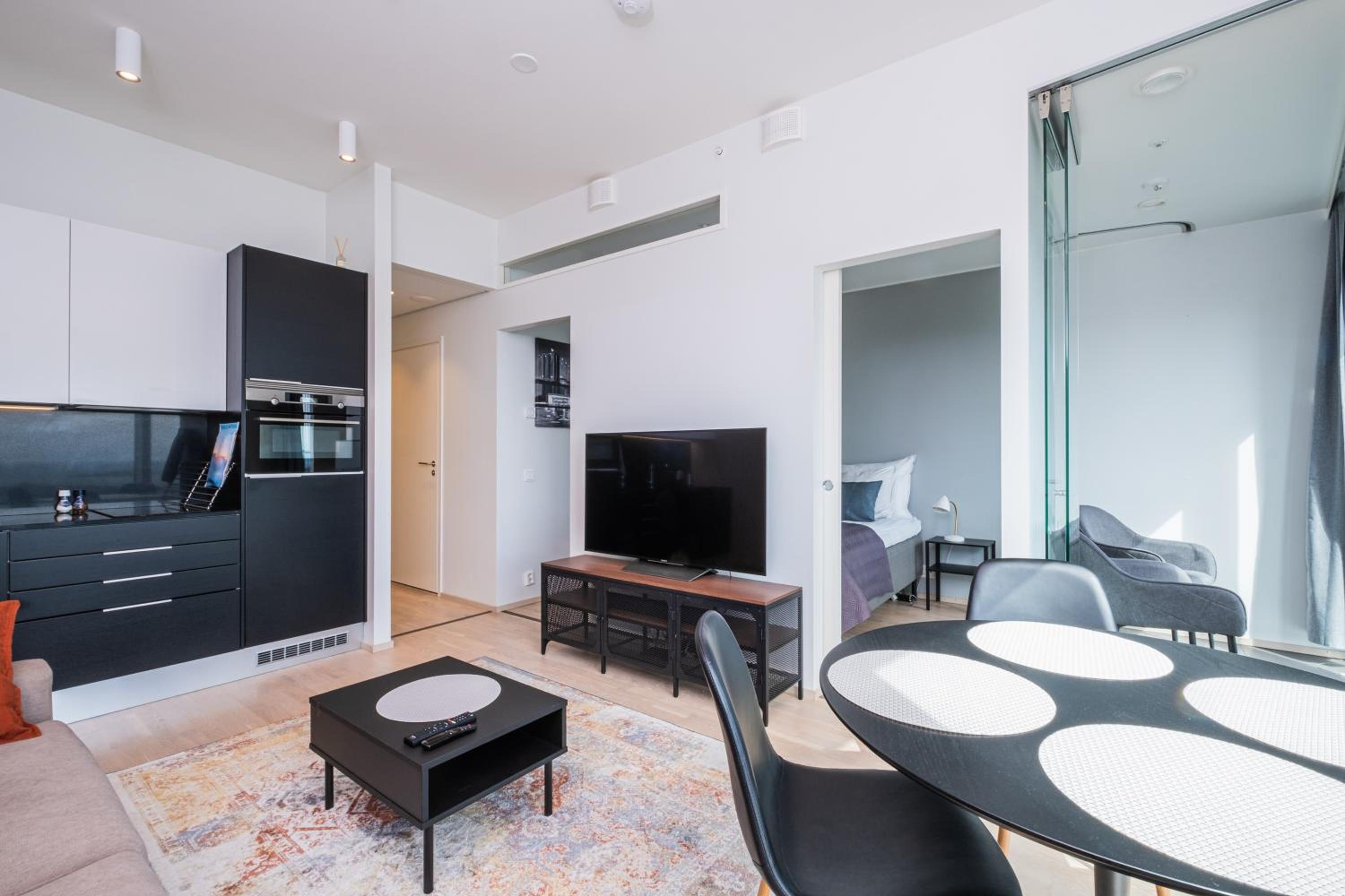 26th Floor Helsinki High Point 1 BDR Apartment with City View view 5