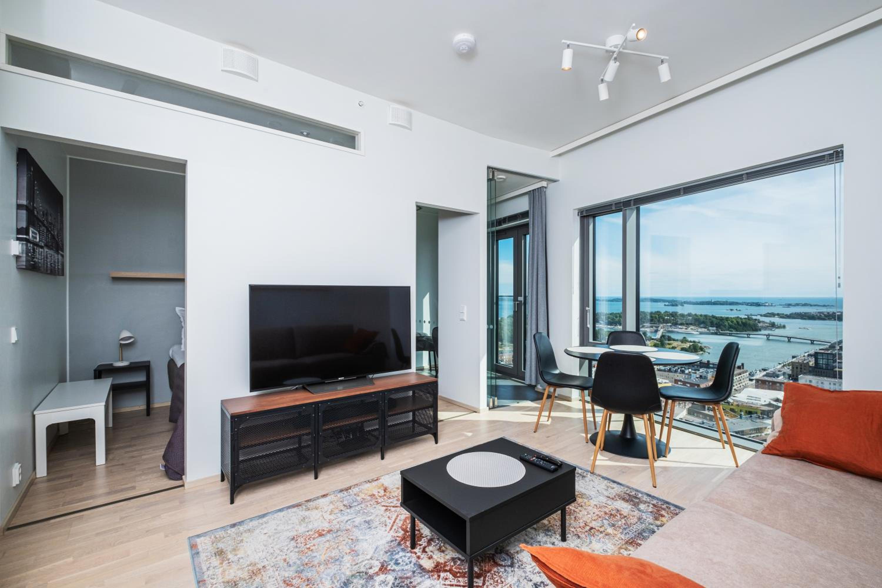 26th Floor Helsinki High Point 1 BDR Apartment with City View view 2