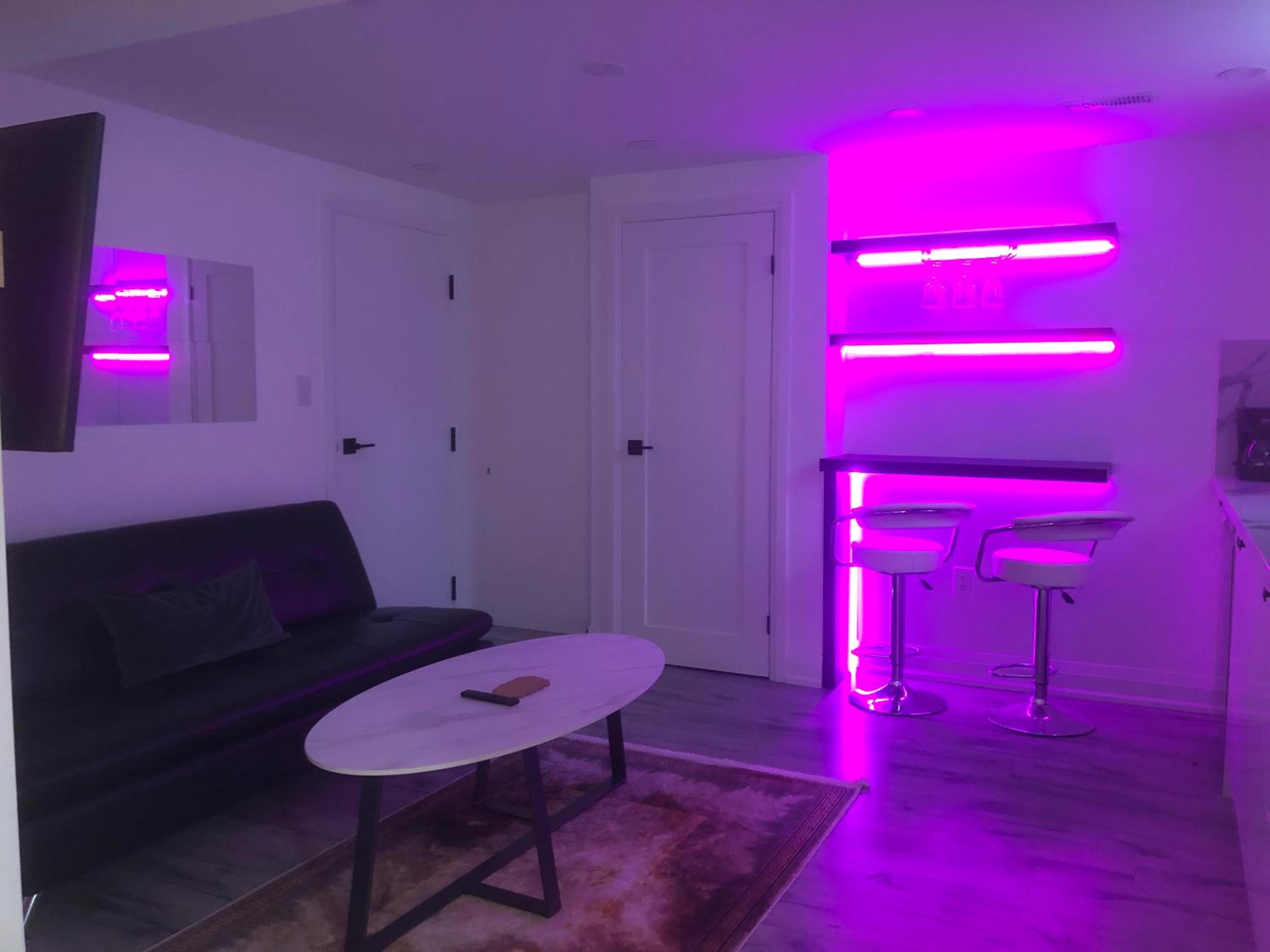 Private modern basement