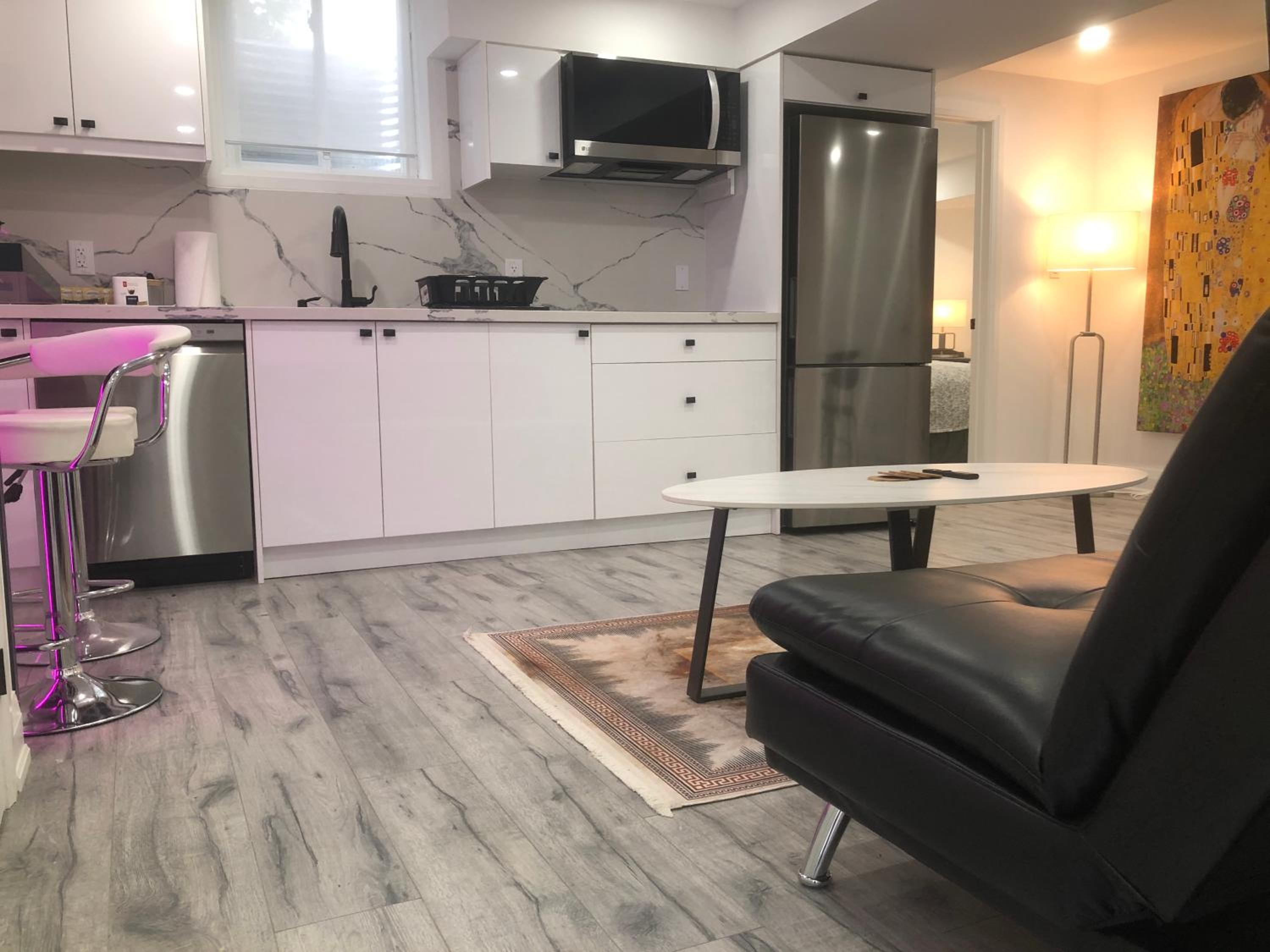 Private modern basement