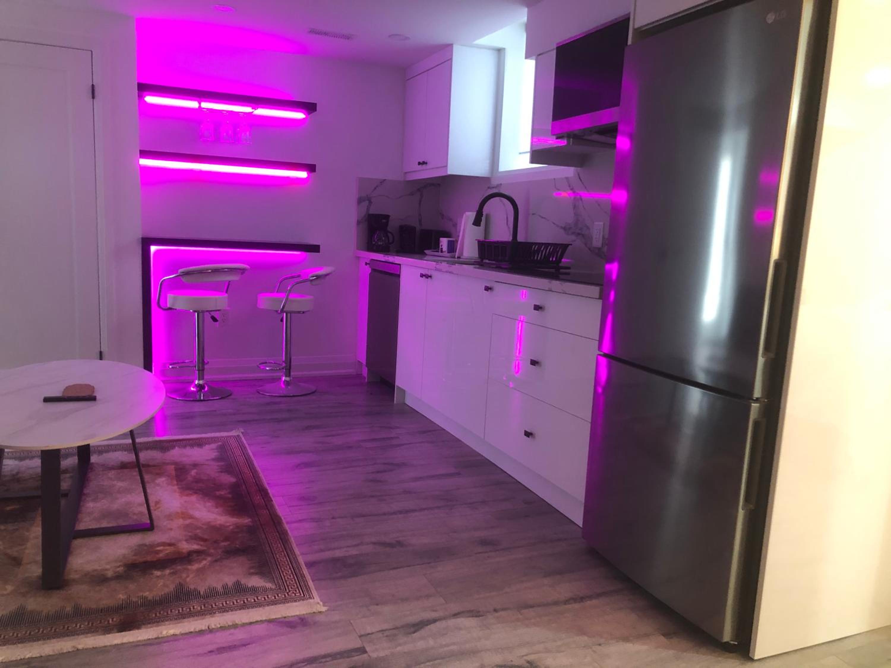 Private modern basement