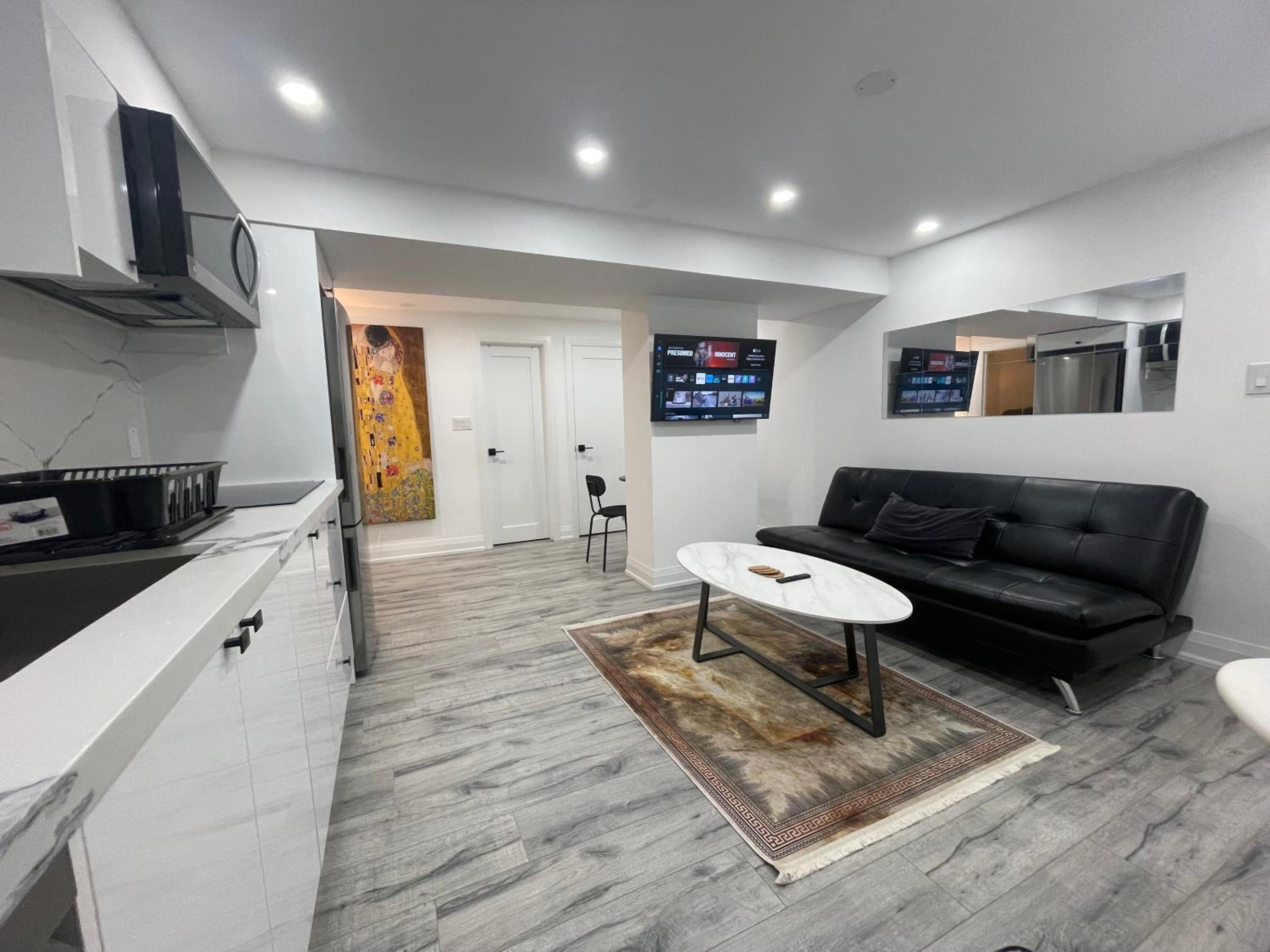 Private modern basement
