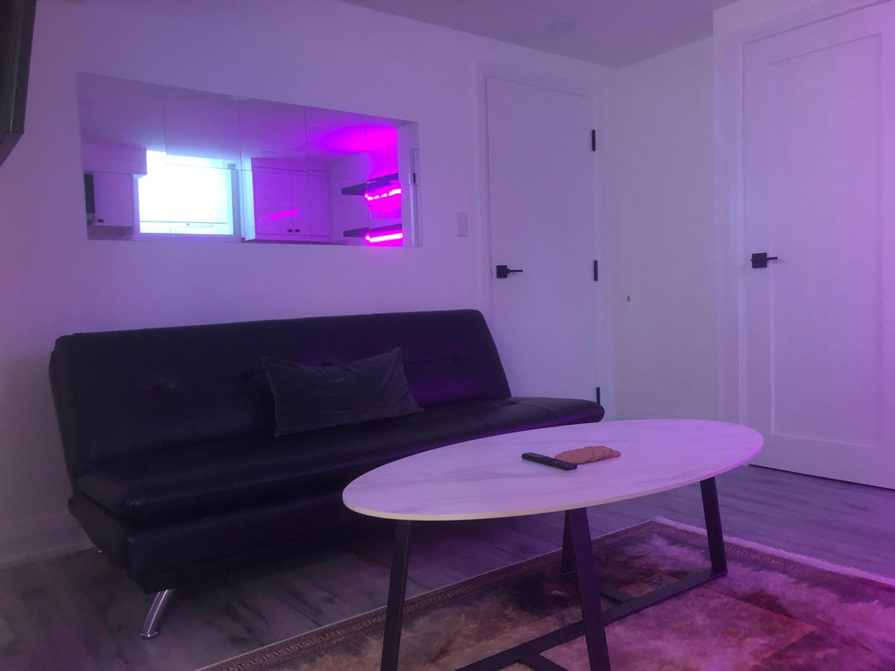 Private modern basement