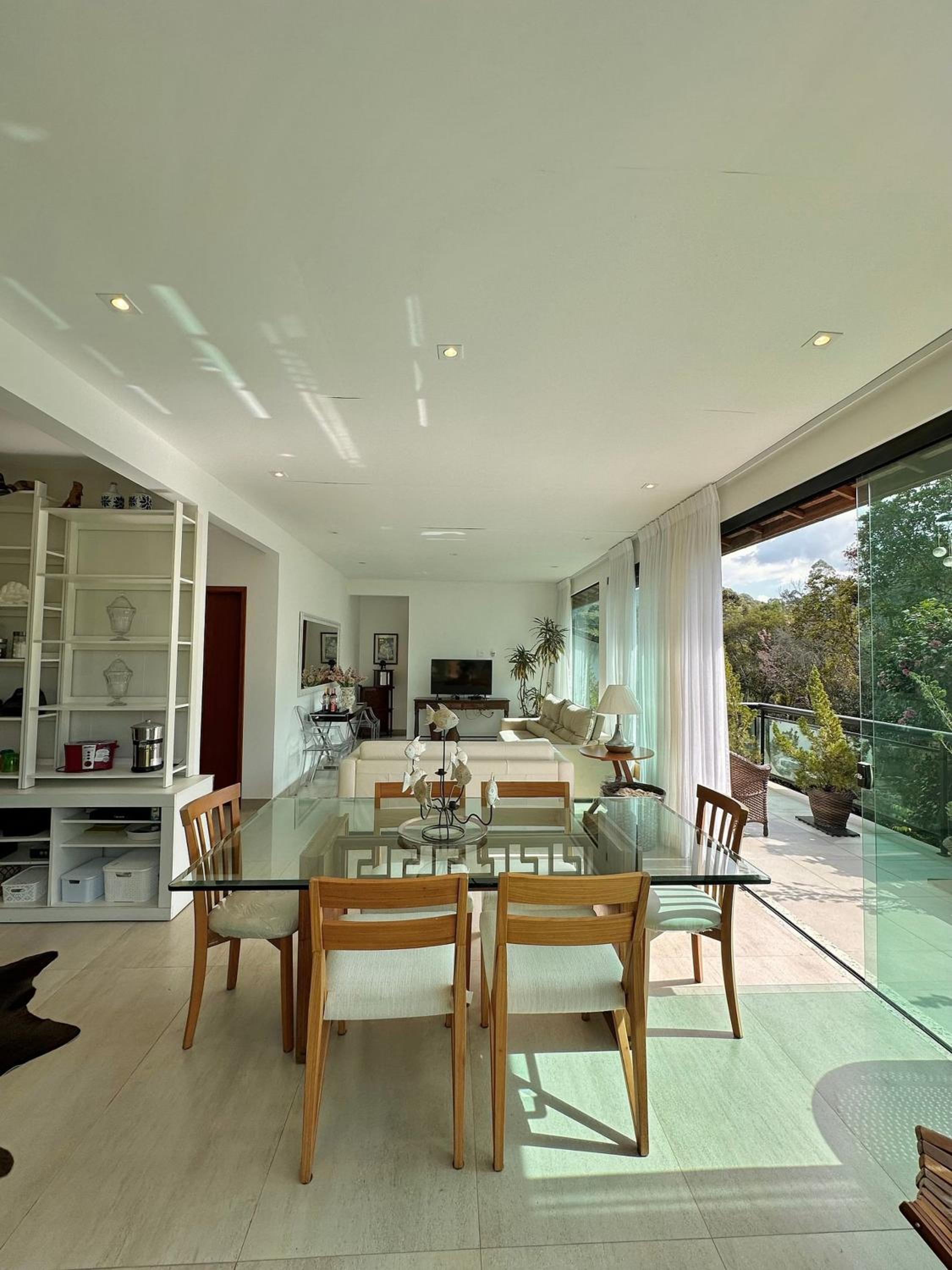 Casa com vista para as montanhas
