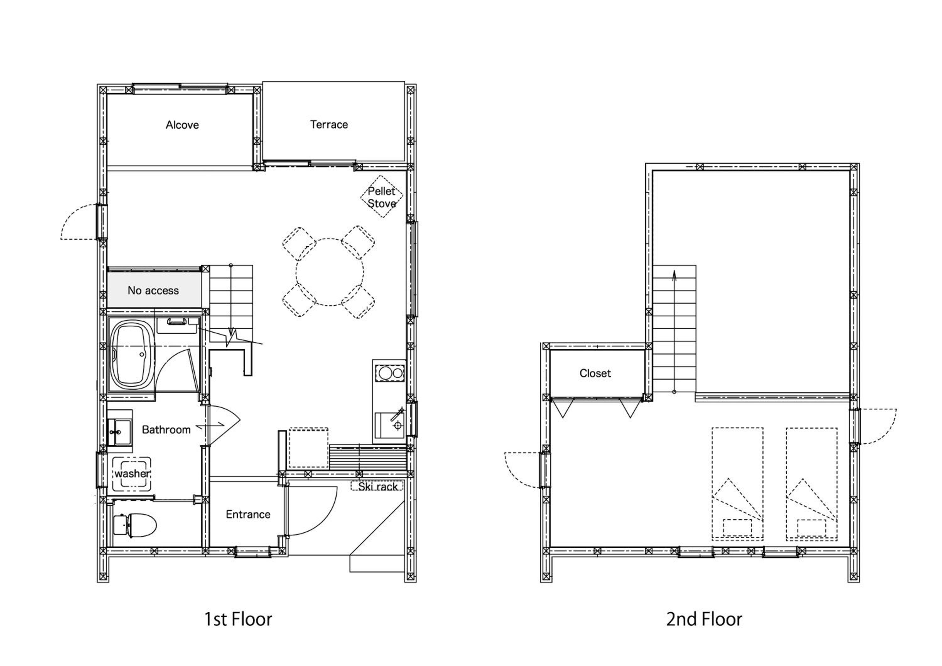 Spruce Cottage view 2