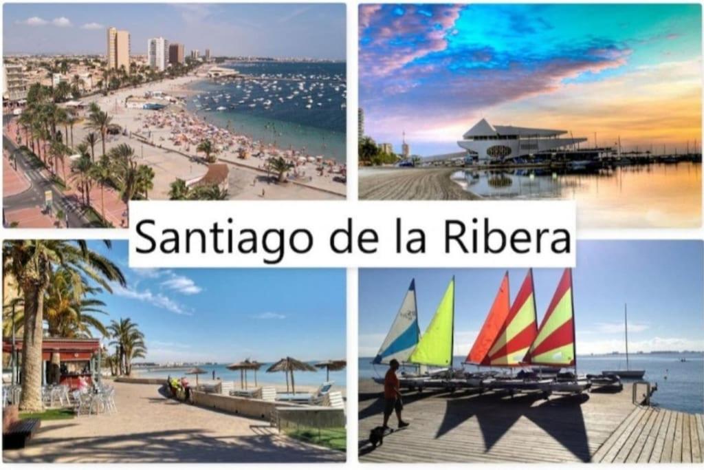 Santiago de la Ribera 3 min de la plage! view 2