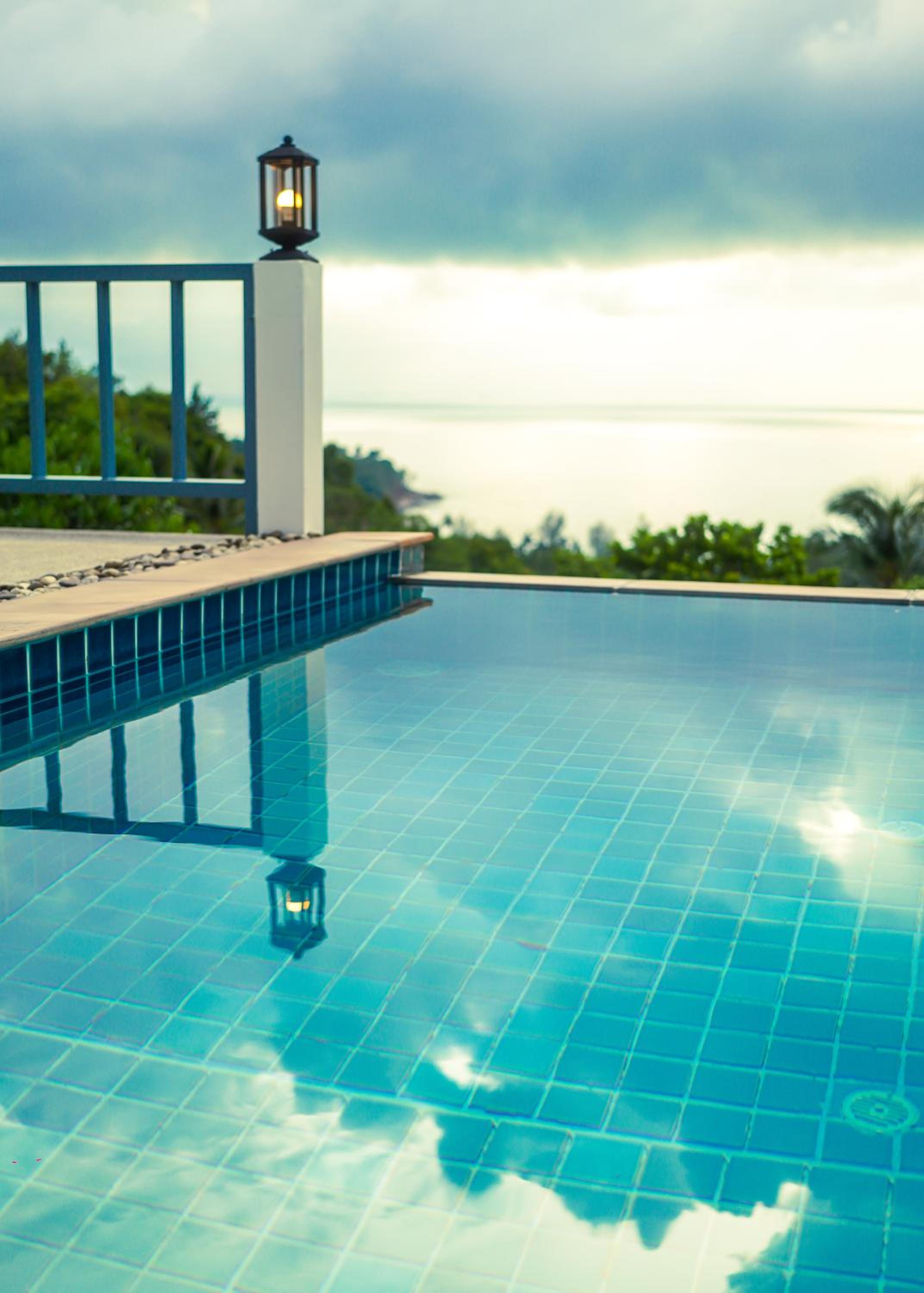 Luxurious Pool villa with great sea view