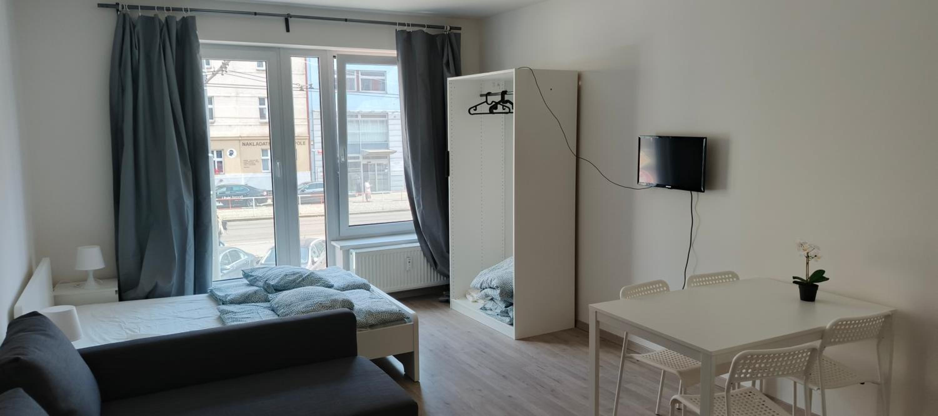 Brand new two room apartment #23 with FREE parking in the city center