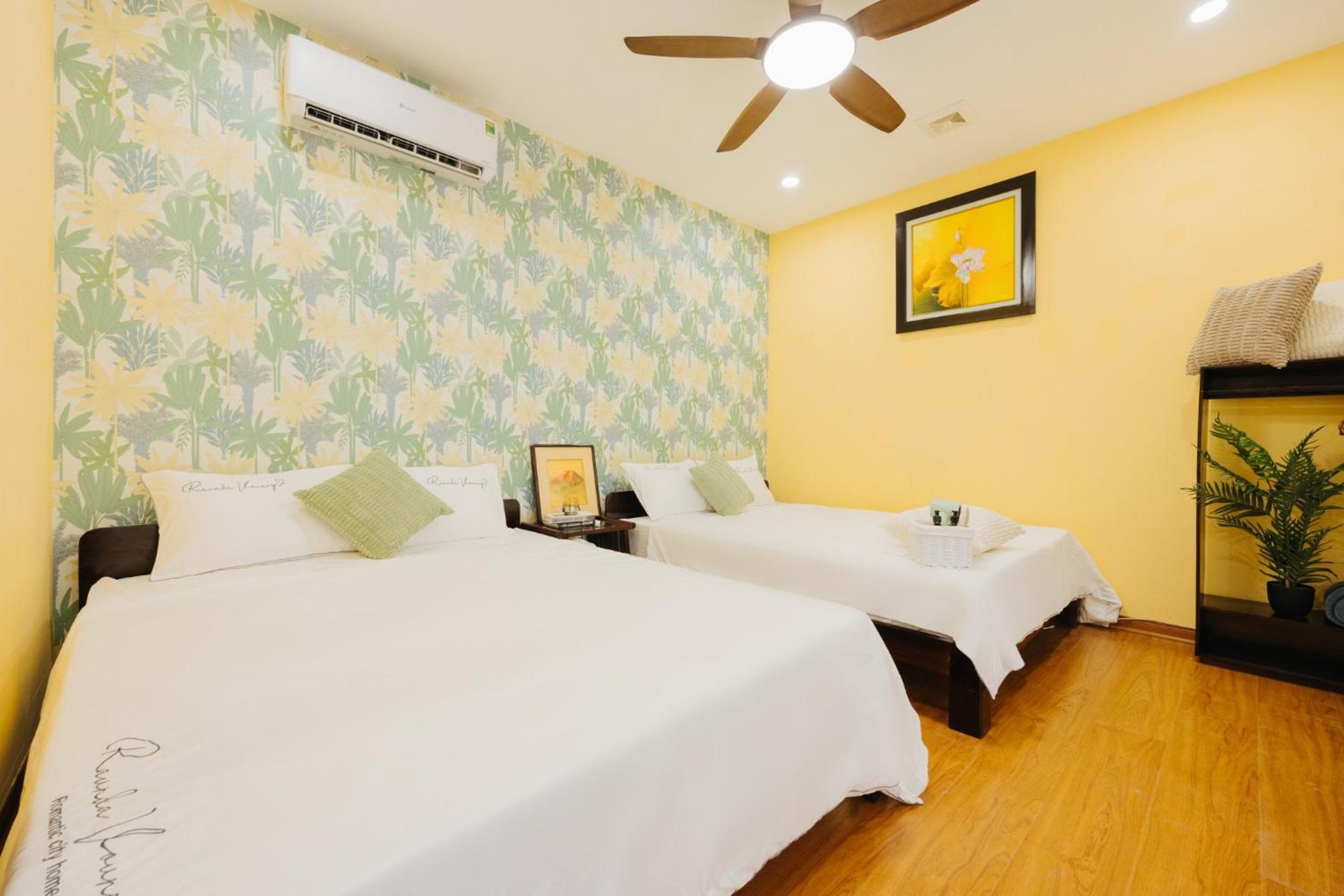 Flower Homestay-City Center-Cozy-Entire house-2brs-5beds