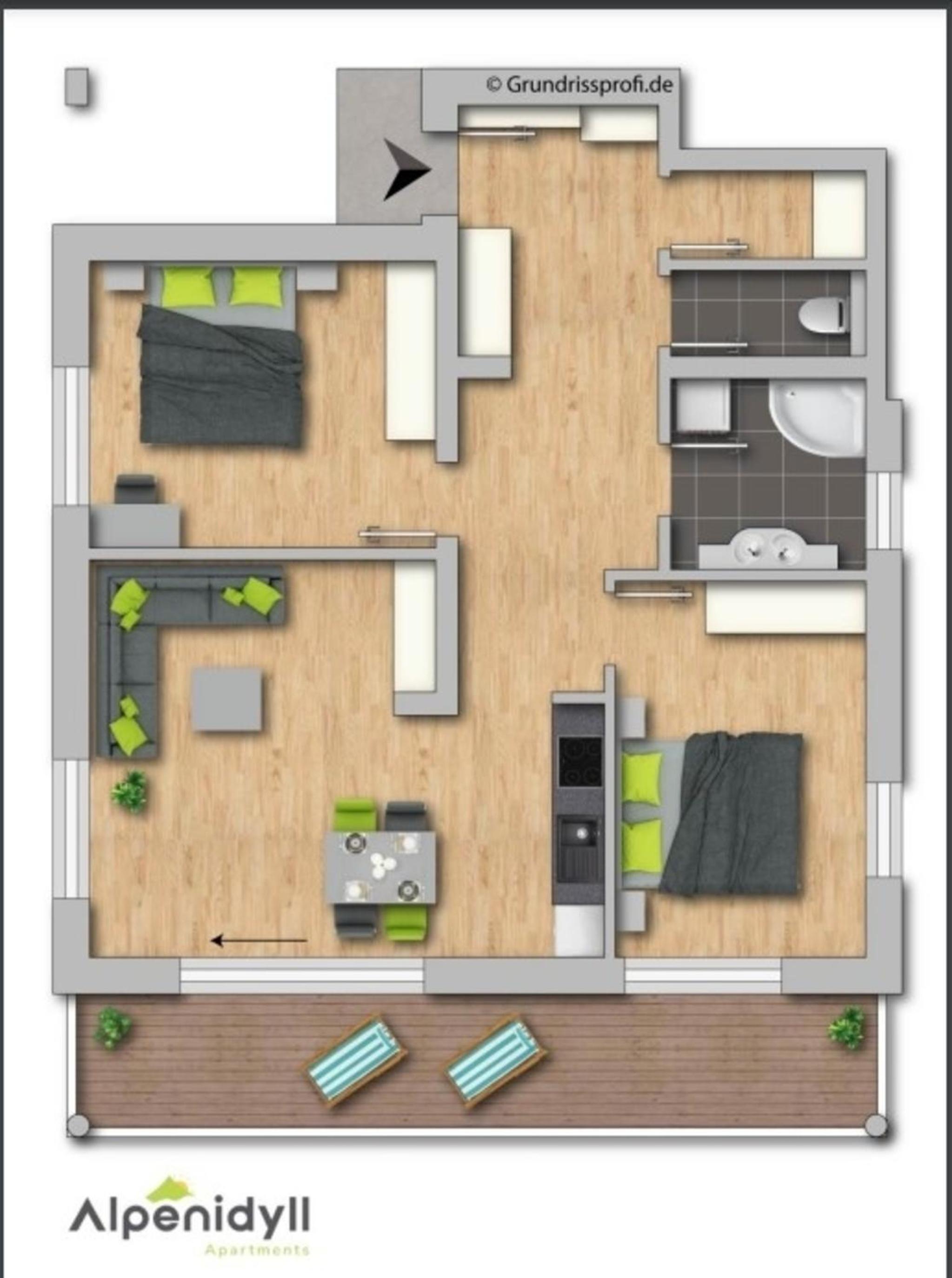 Fischbacher App 1 by Alpenidyll Apartments
