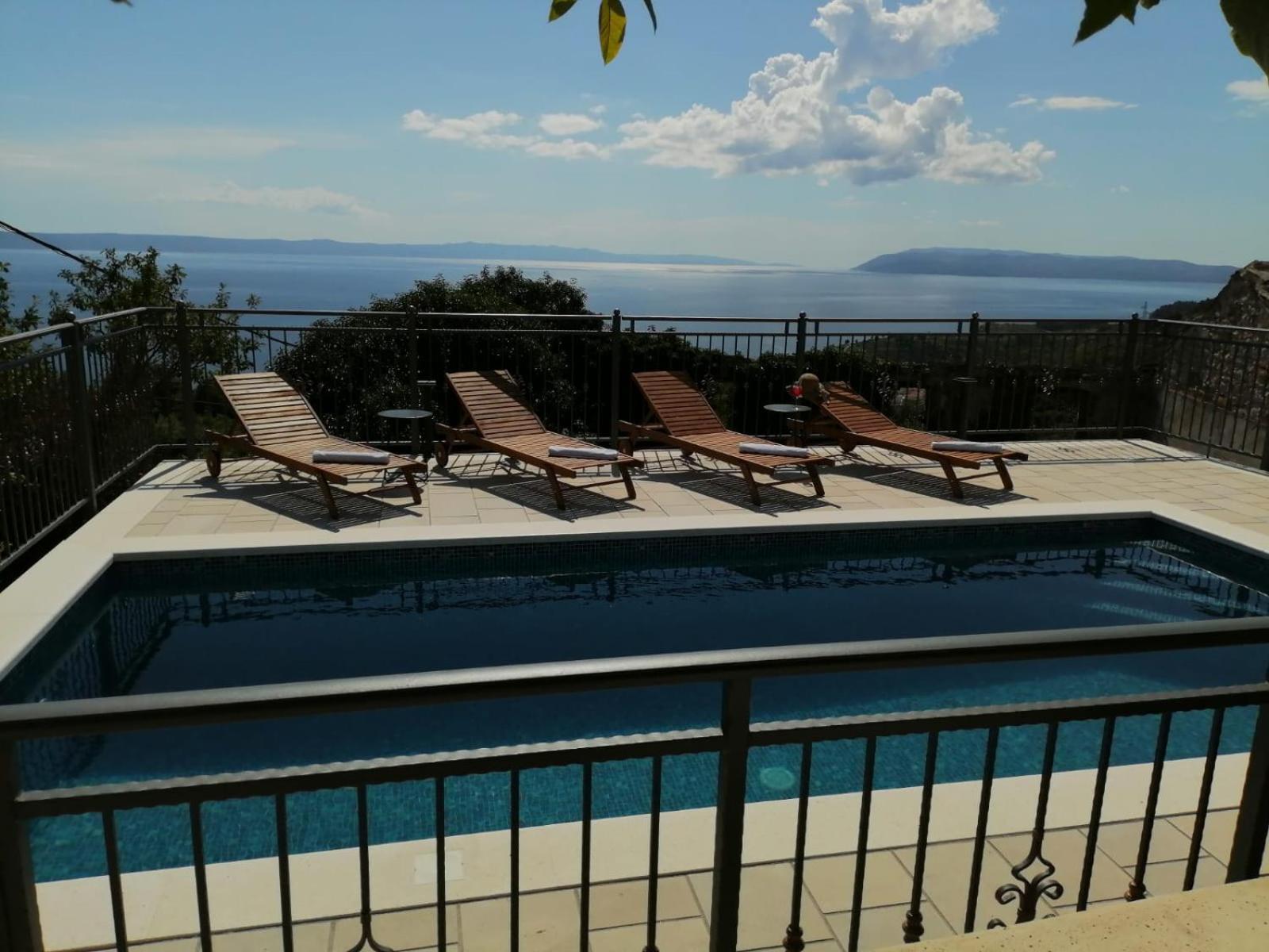 Villa MASLINA, Gornje Tučepi - Makarska view 2