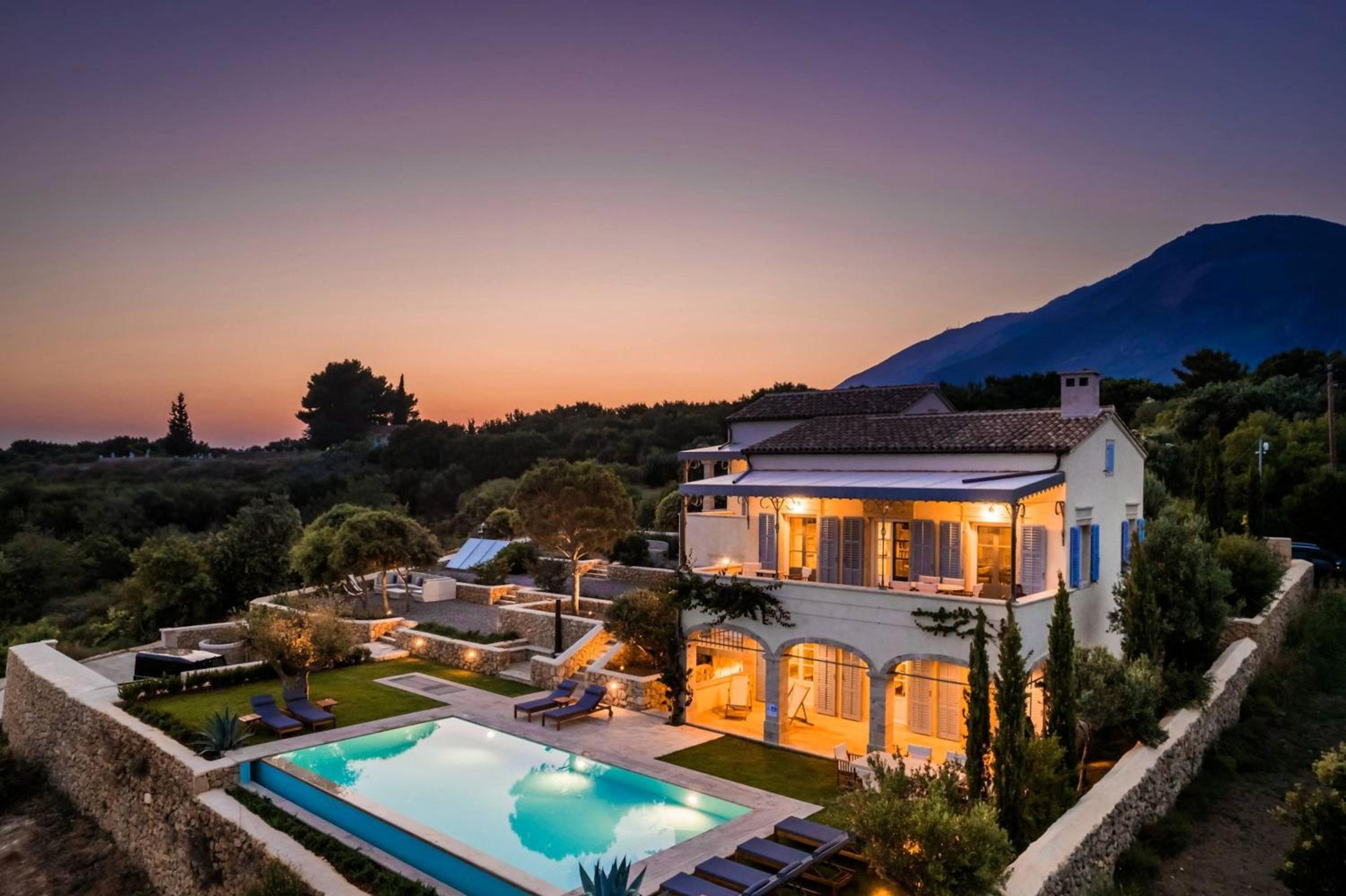 Delightful Kefalonia Villa 5 Bedrooms Panoramic Sea & Mountain Views view 3