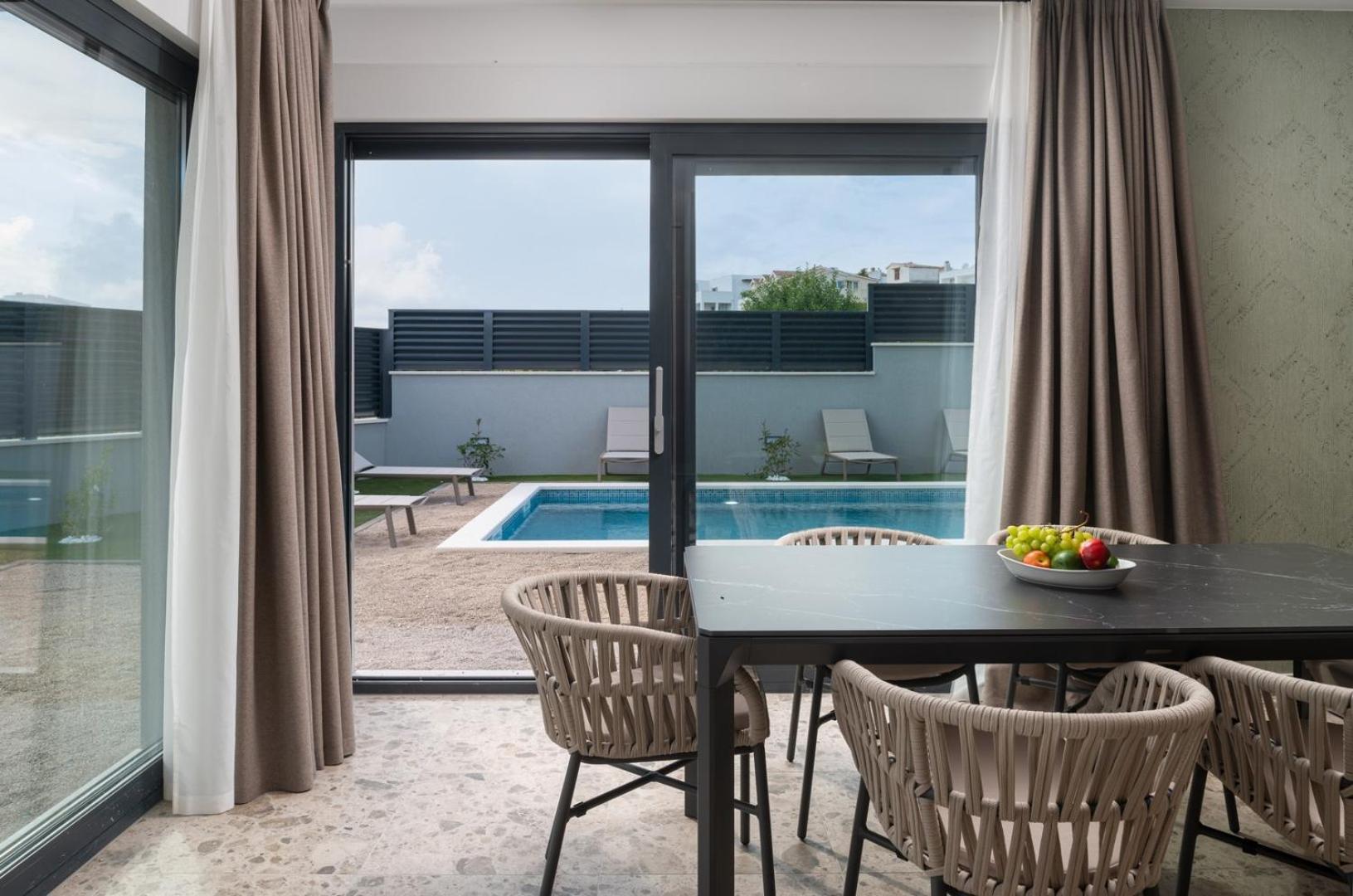 Luxury Villa David 2 heated pool view 4