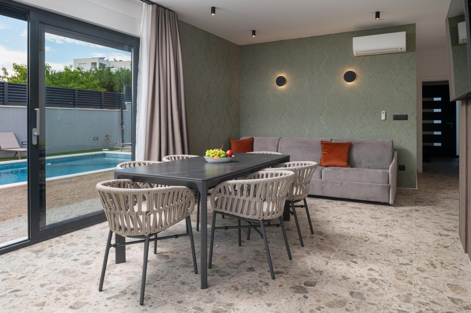 Luxury Villa David 2 heated pool view 5