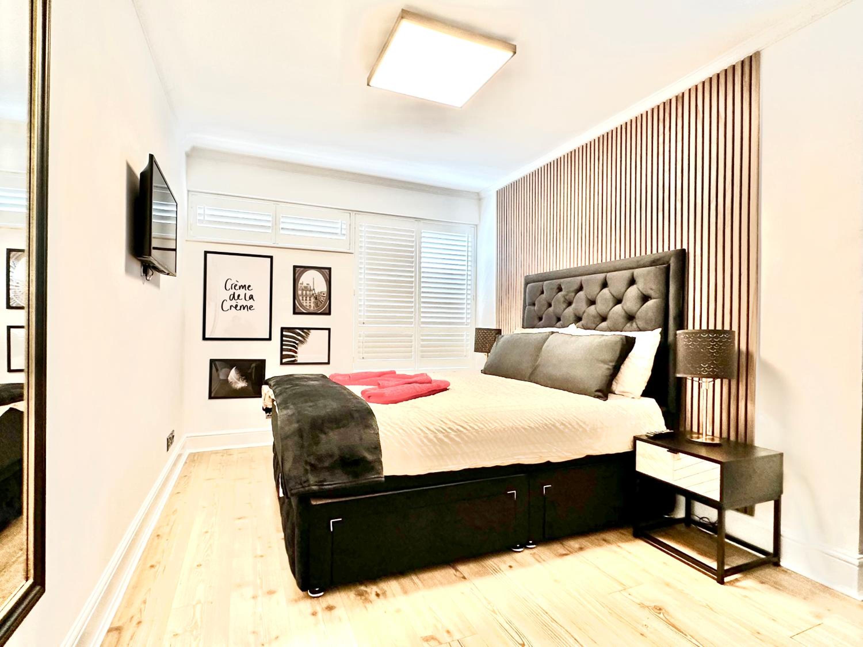 Newly refurbished ,chic, attractive 3 bedroom flat