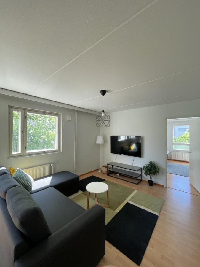 One-bedroom 66m2 apartment with sauna and parking