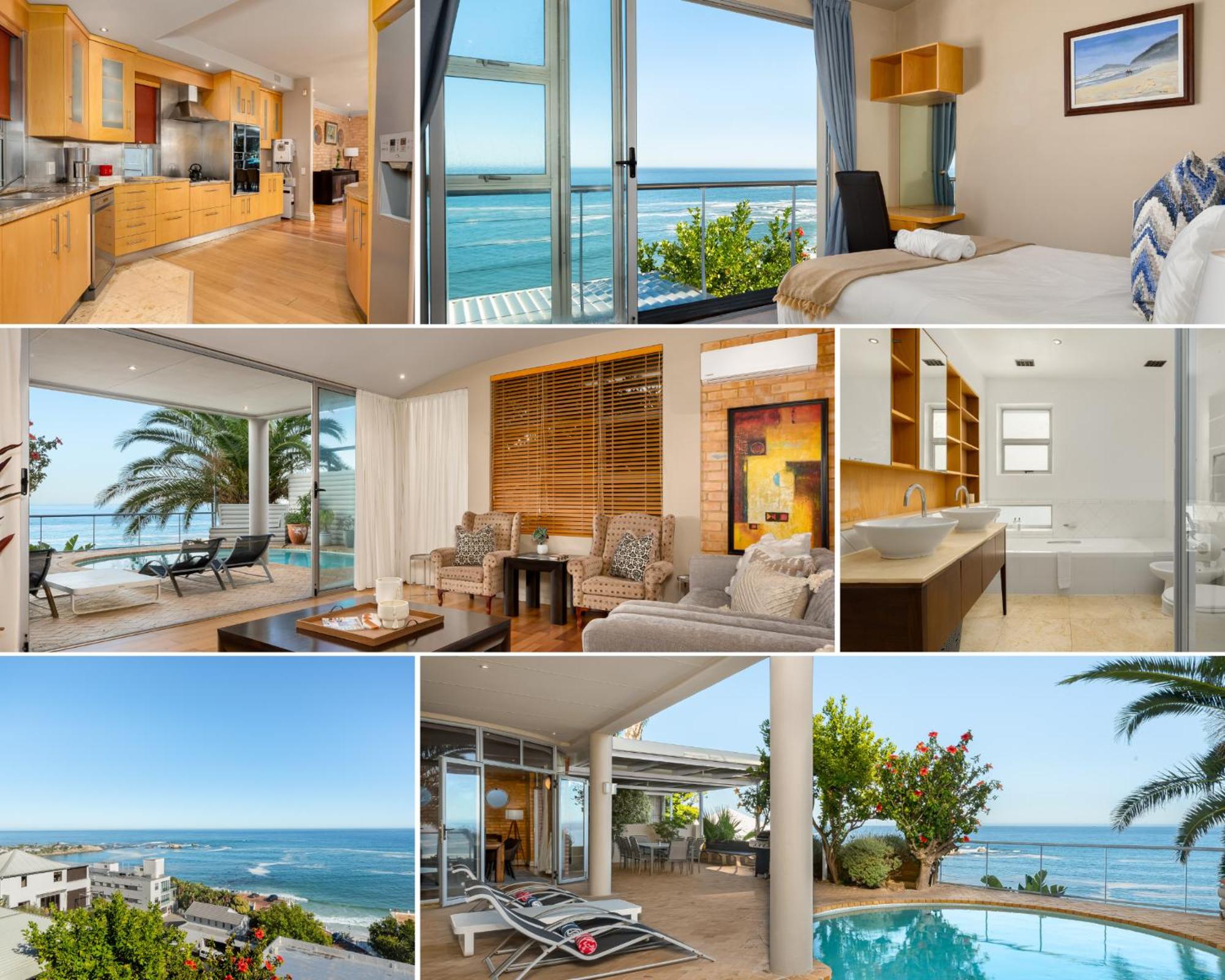 Clifton Haven with Ocean View, Pool, Braai & Office view 3