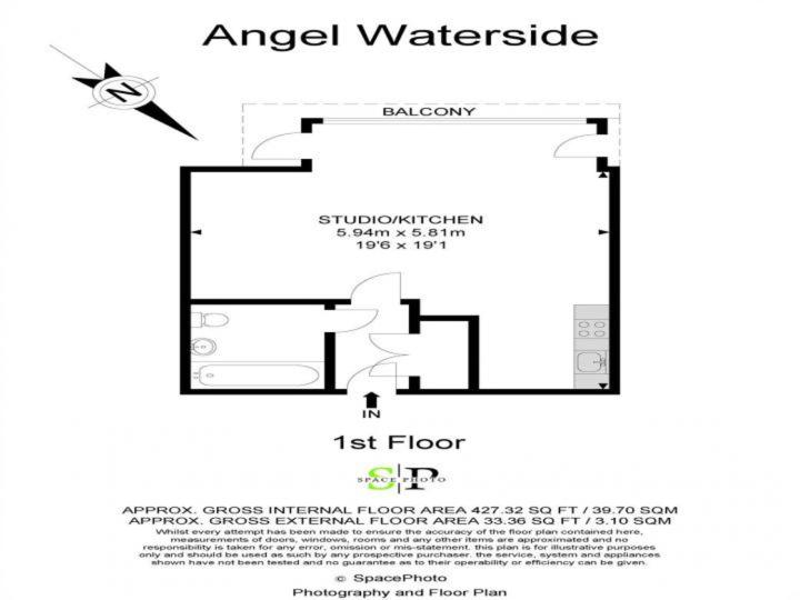 City Waterside, Old Street, Angel, Entire Private Apartment