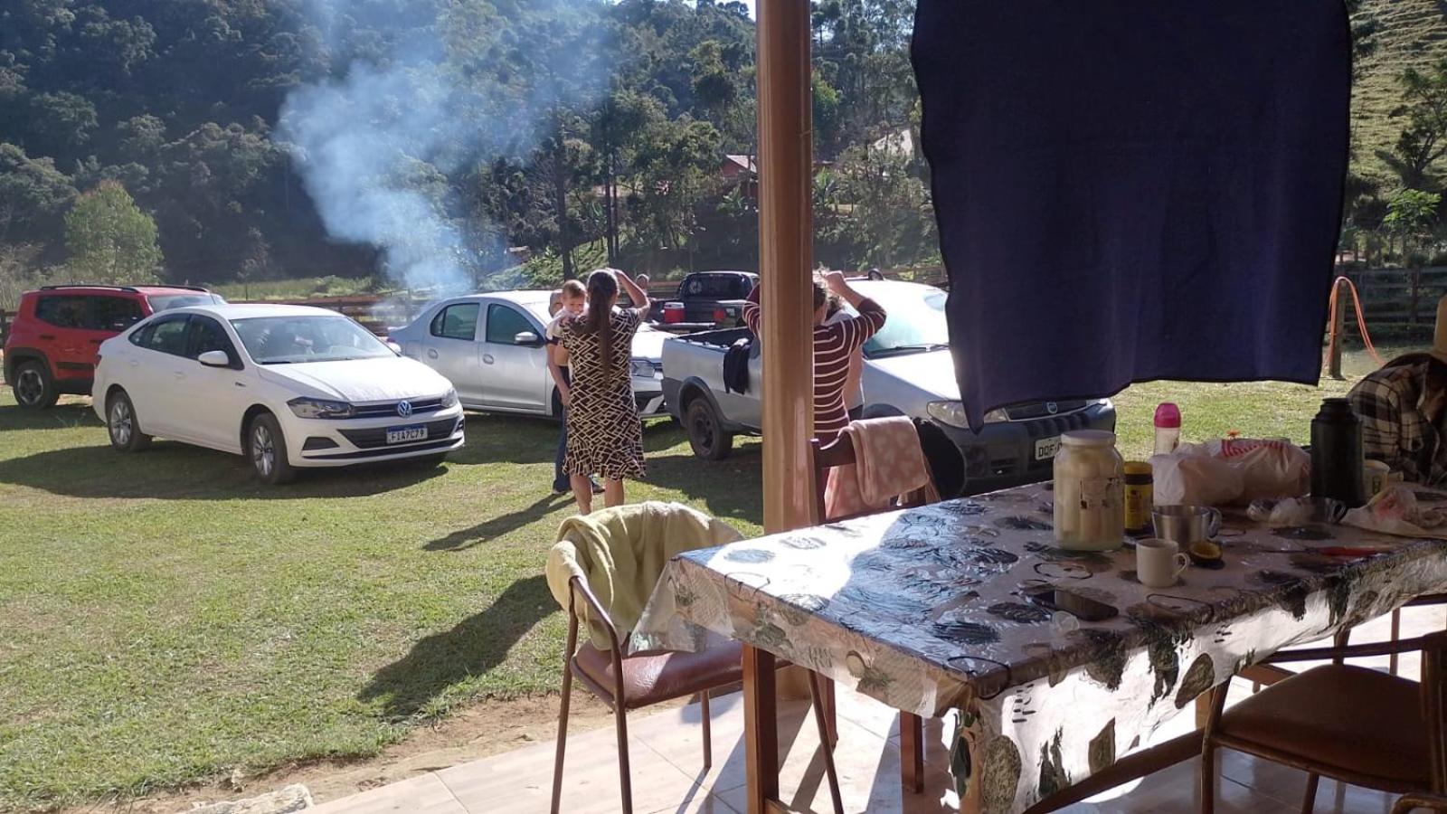 Casa de Campo Pé da Serra - Sitio em Campos Novos de Cunha