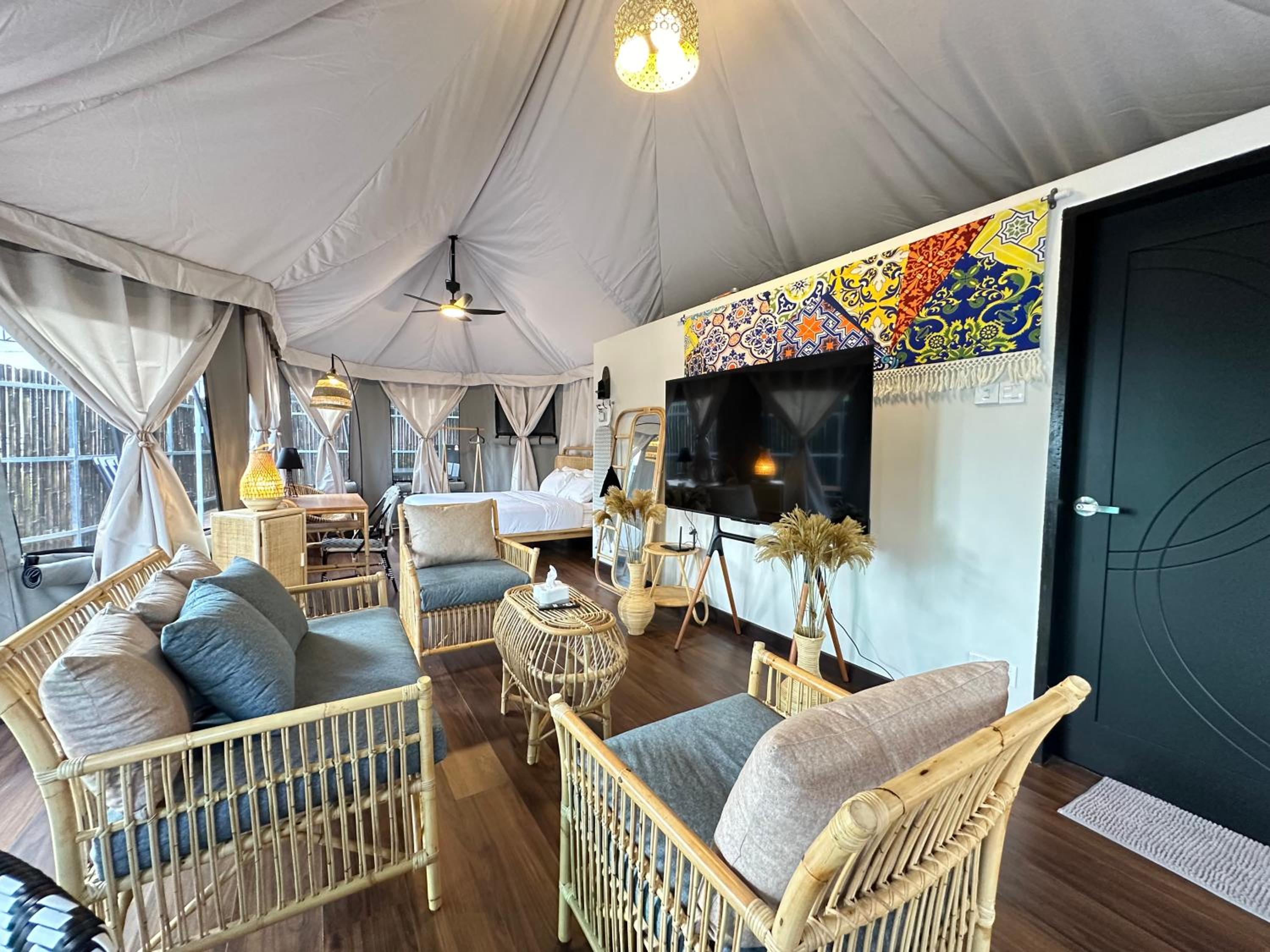 Safari Tent with Private Jacuzzi view 2