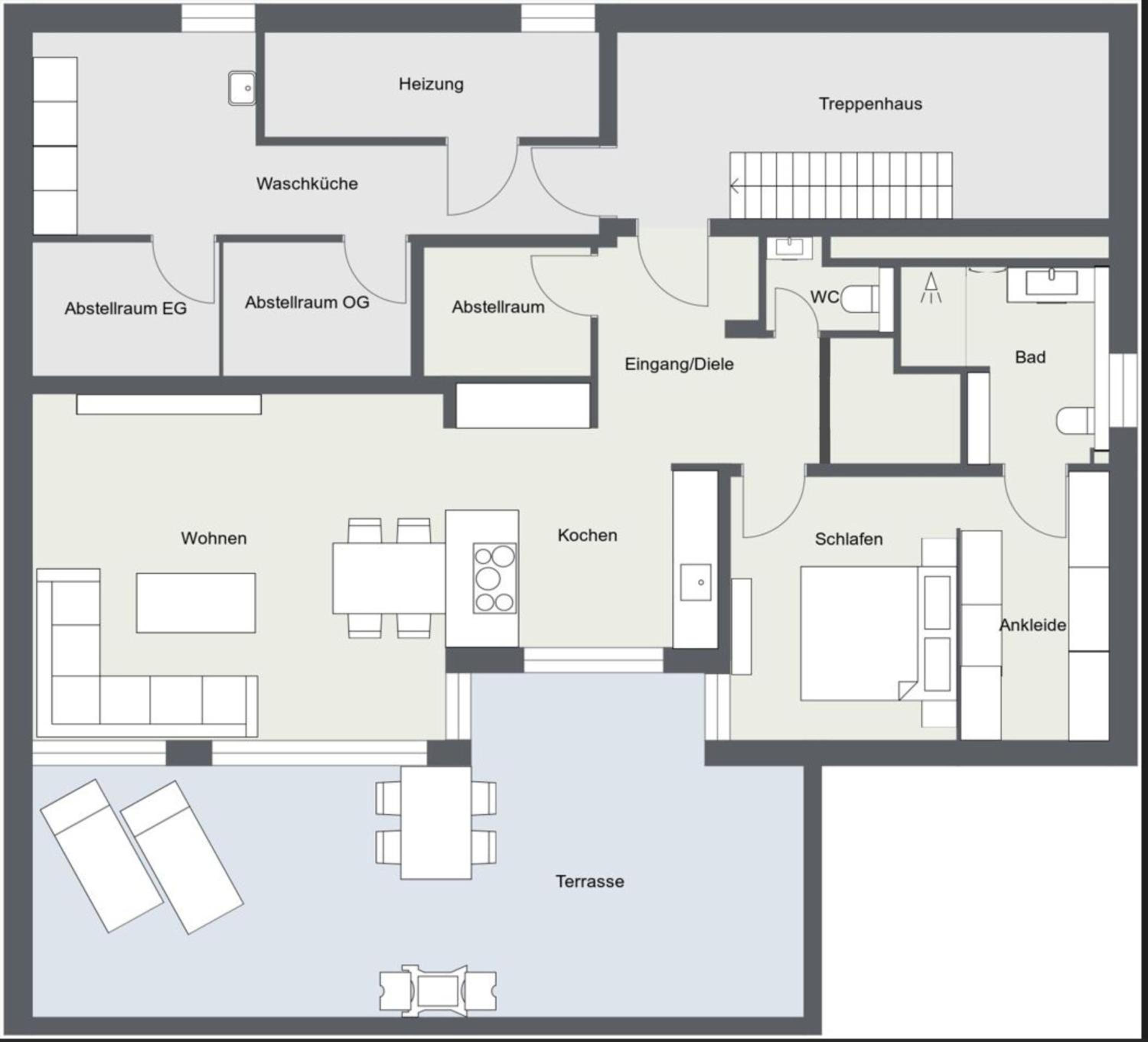 Luxuswohnung 95qm in Waldrandlage zwischen Köln und Düsseldorf-Nähe Messe - Lanxessarena - Bayarena