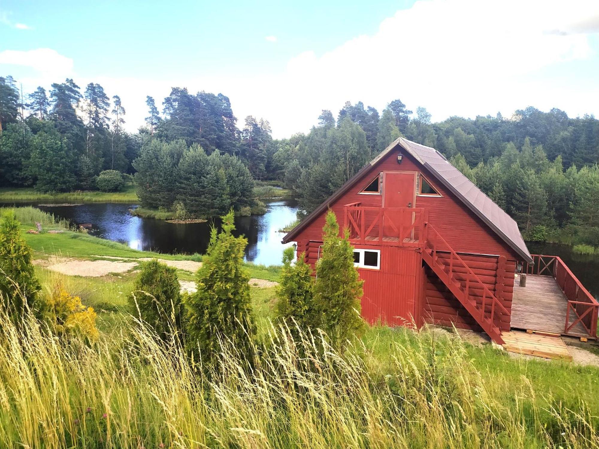 Peaceful Nature Cottage near Talsi with Hot Tub, Sauna & Pond, Camping Ives view 5