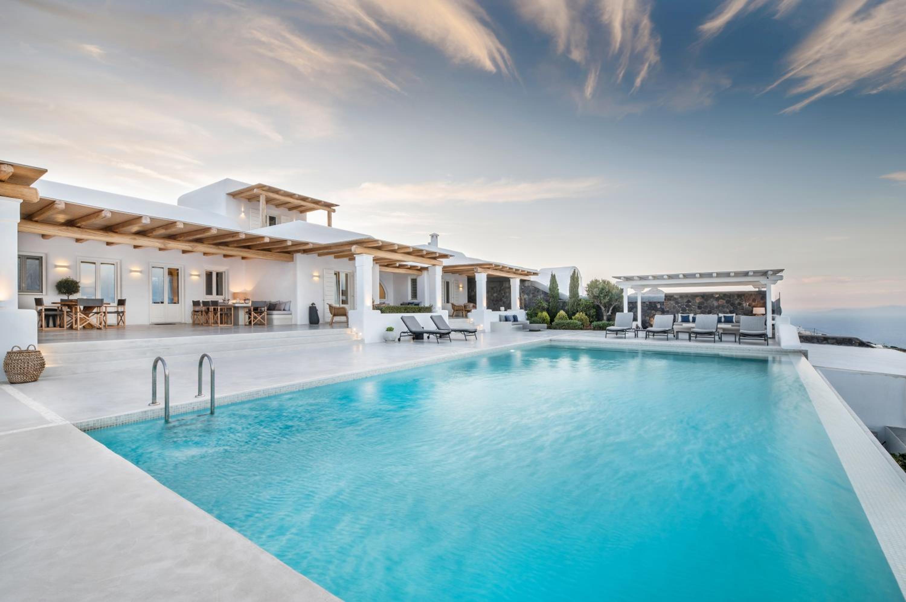 O'Santo Villa Santorini view 2