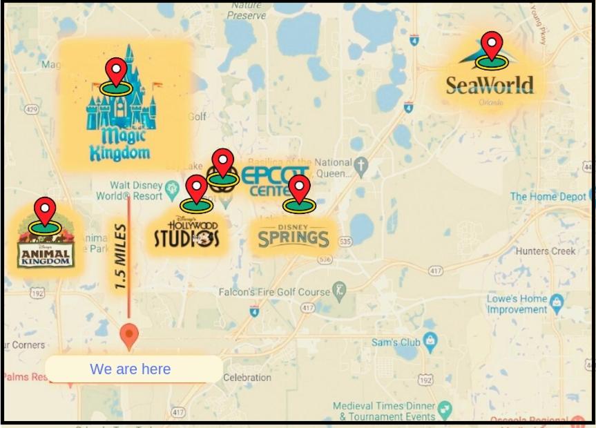 Disney Paradise-Family Friendly- Near to Disney