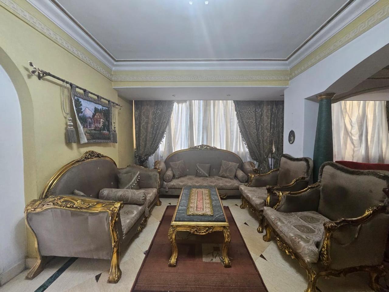 Villa Apartment Nile View in City Center Near Grand Museam