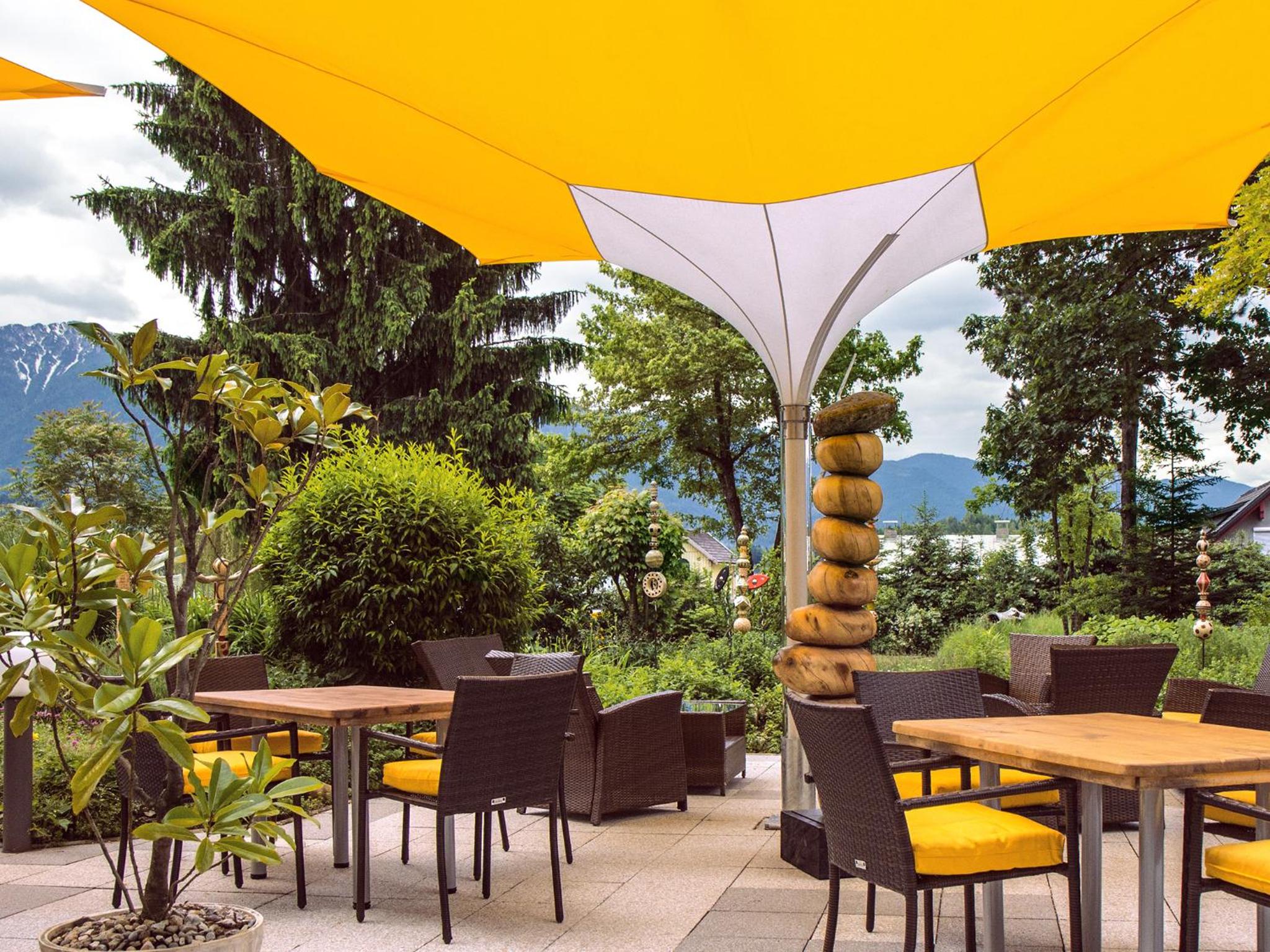 outdoor BBQ area