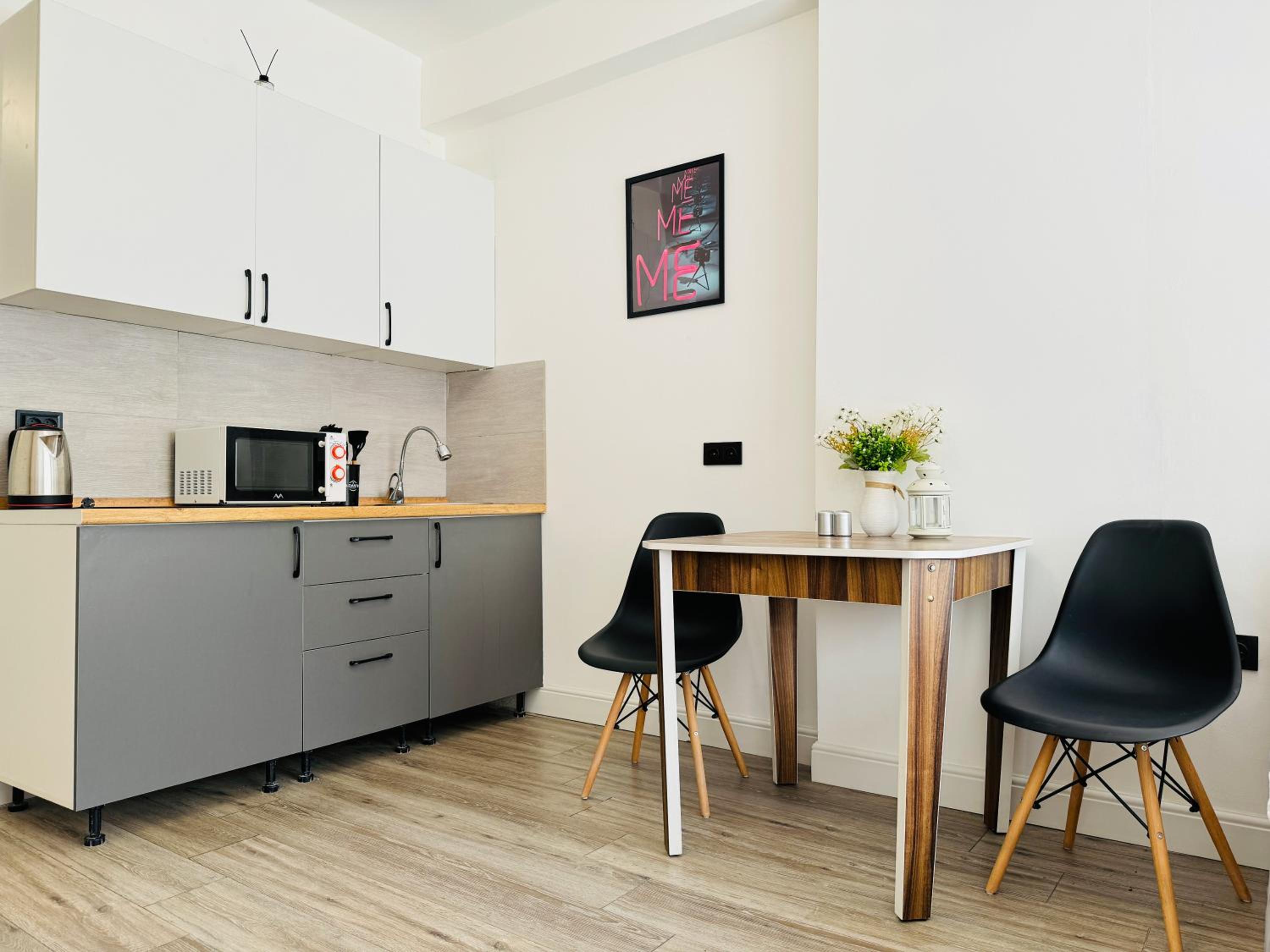 417I1 Gray and Yellow apartment Sholpan city