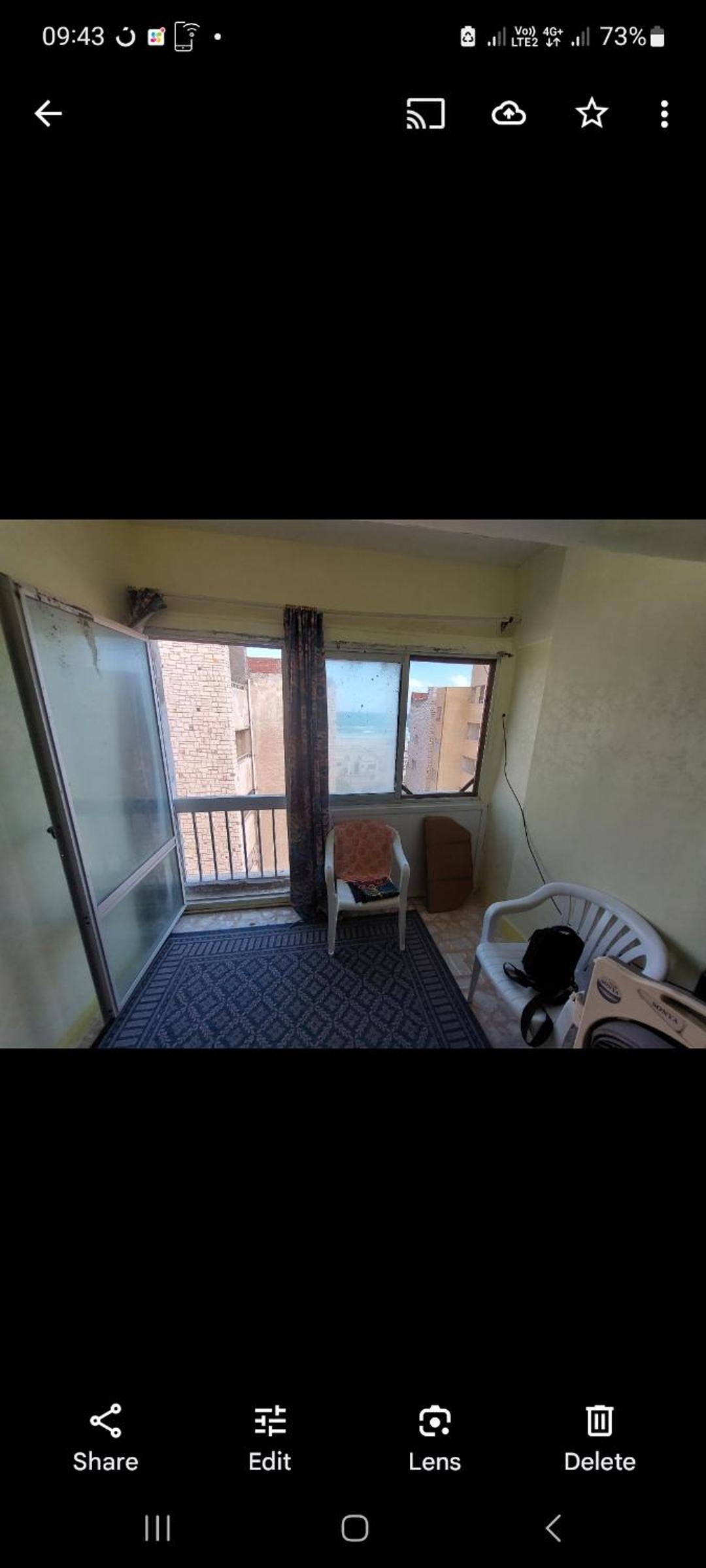 Isis shahrazad sea view studio in Alexandria
