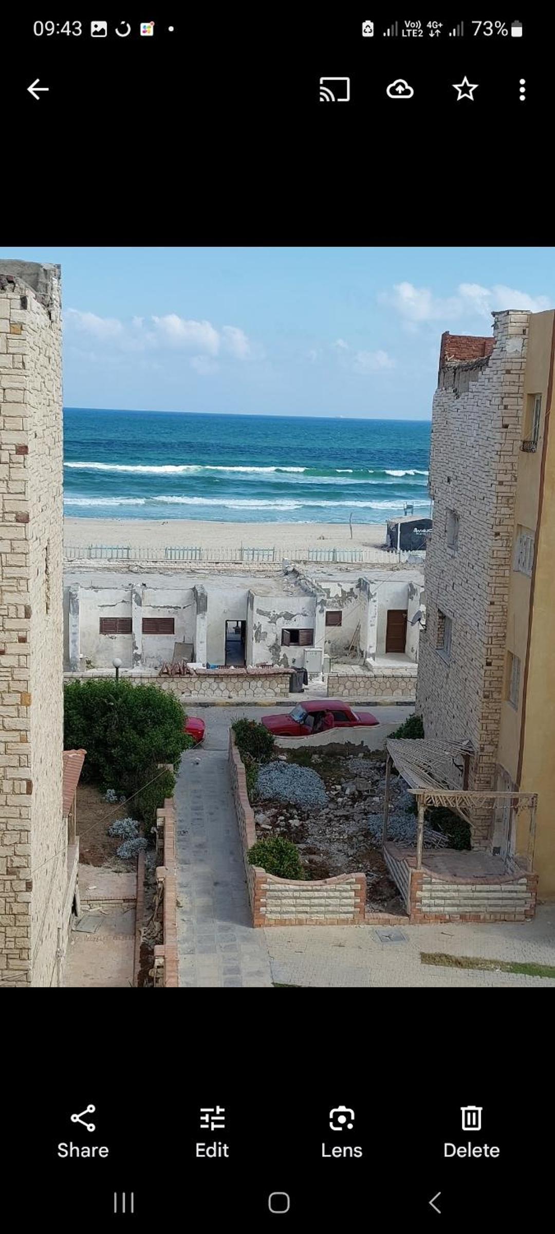 Isis shahrazad sea view studio in Alexandria