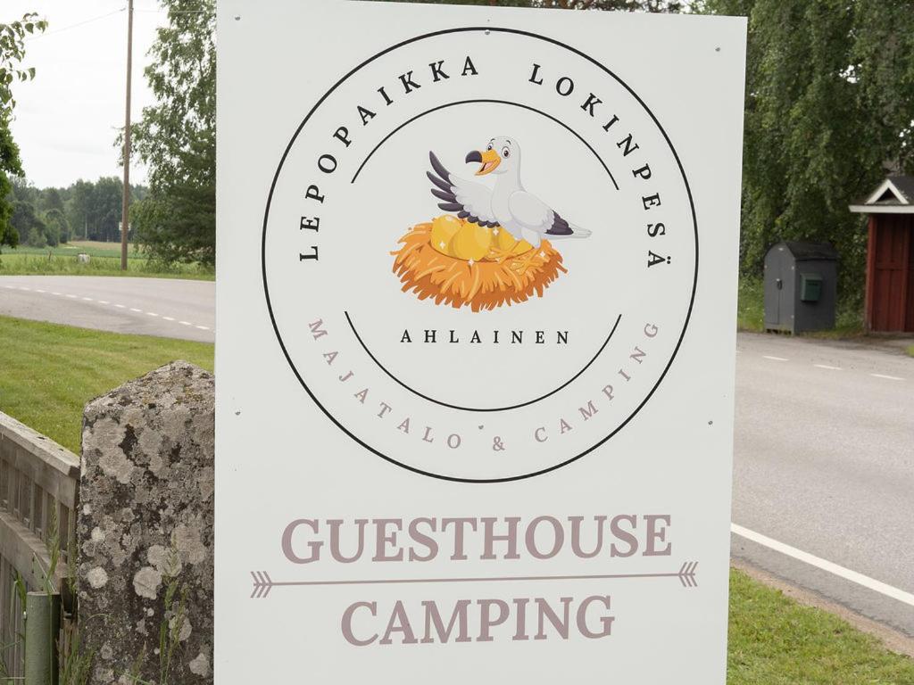 Lepopaikka Lokinpesä, Majoitus ja Camping