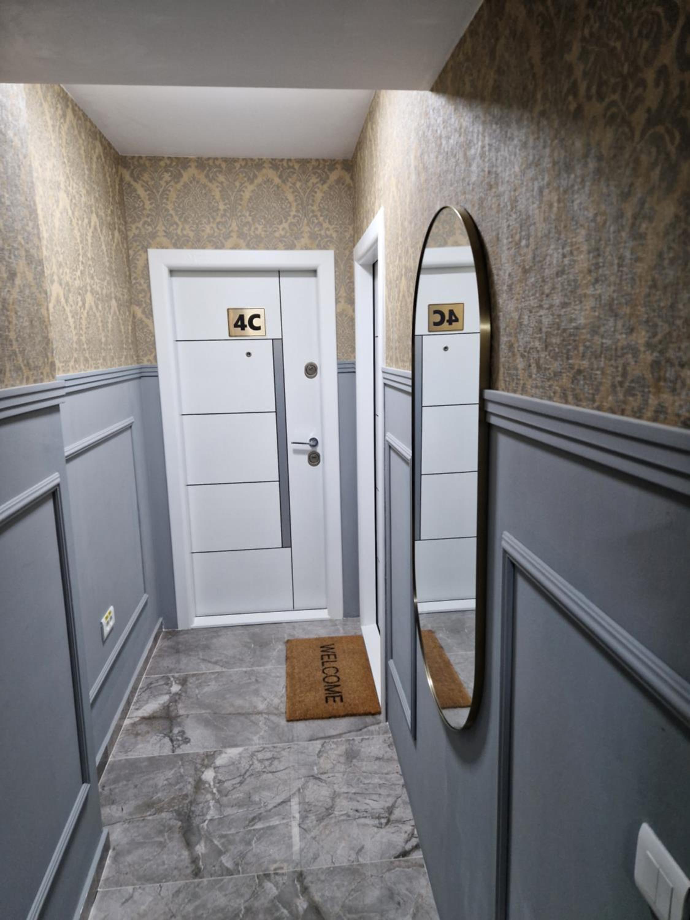 Airplane by Airport Residence