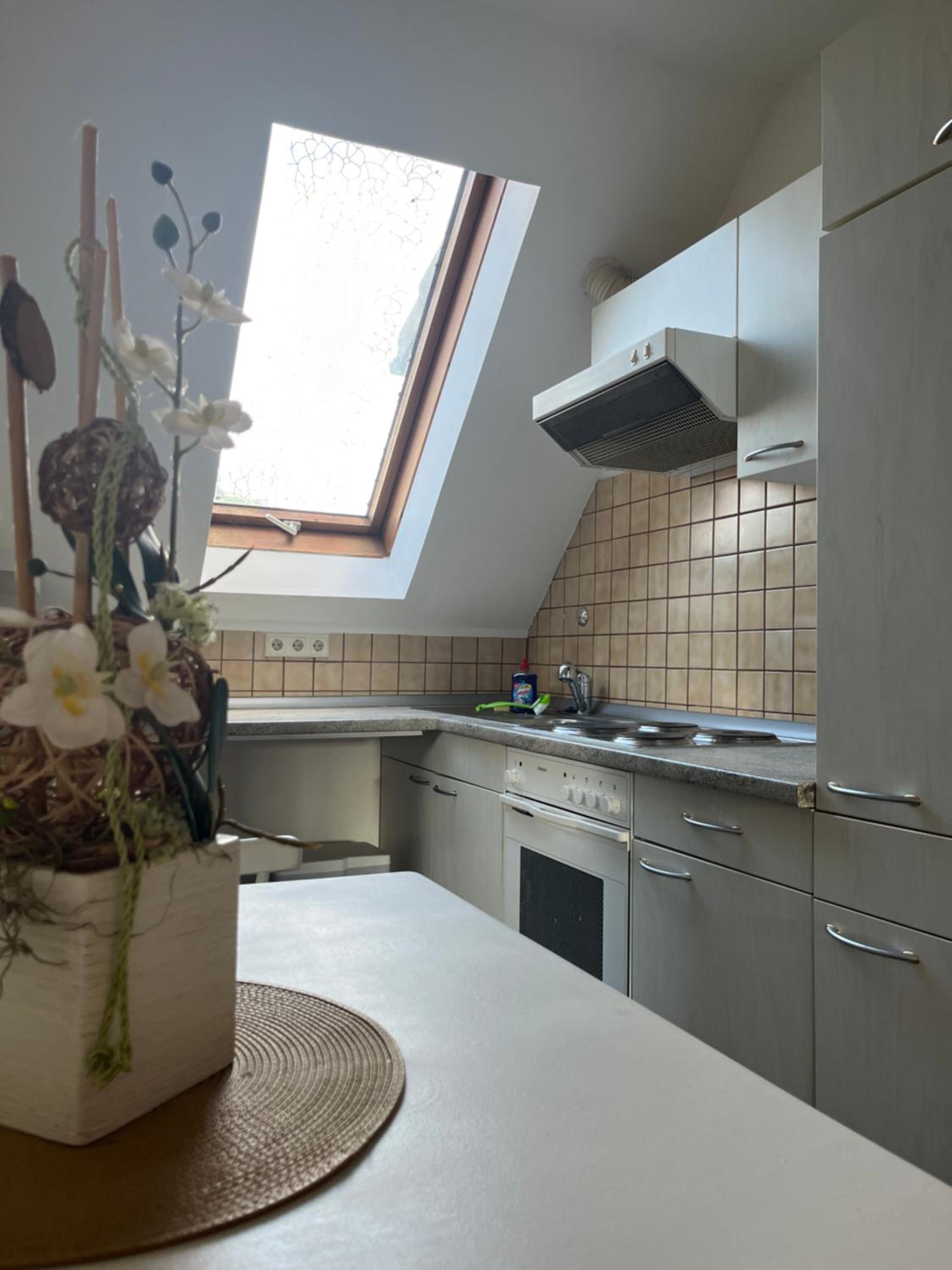 Kleine Bauernhof-Wohnung im Stadtbusbereich